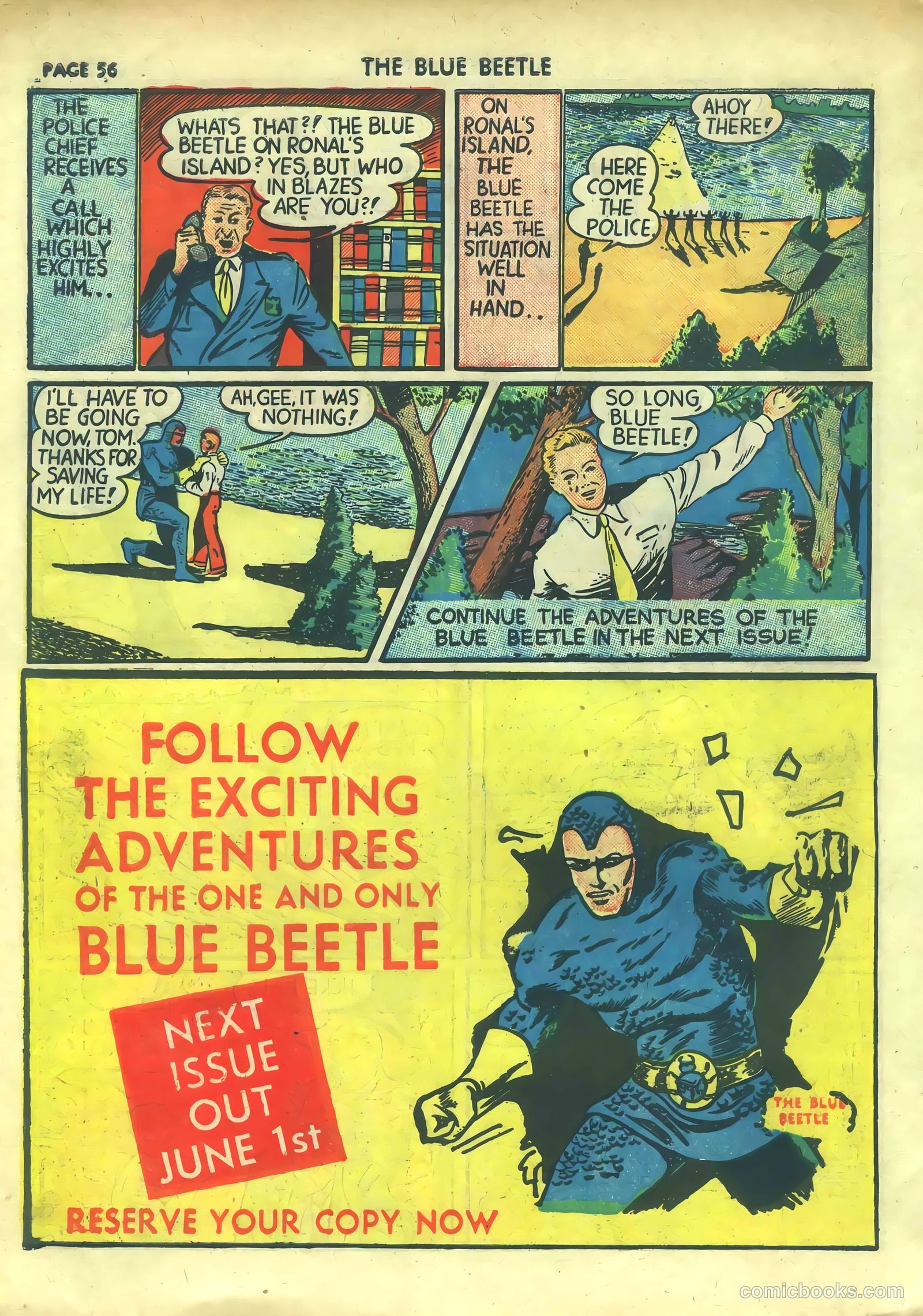 Blue Beetle #2 — page 58 of 68
