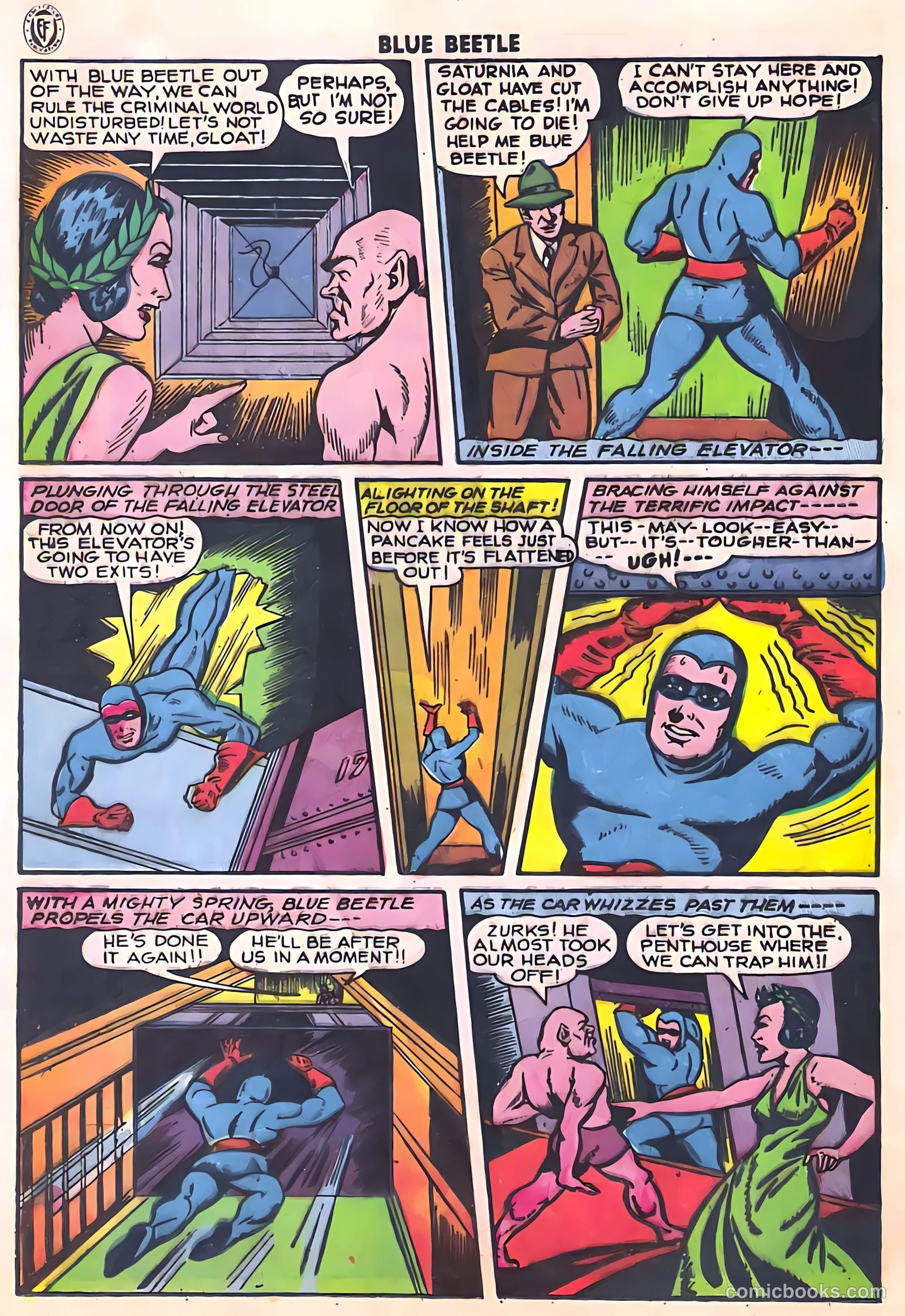 Blue Beetle #38 — page 16 of 52