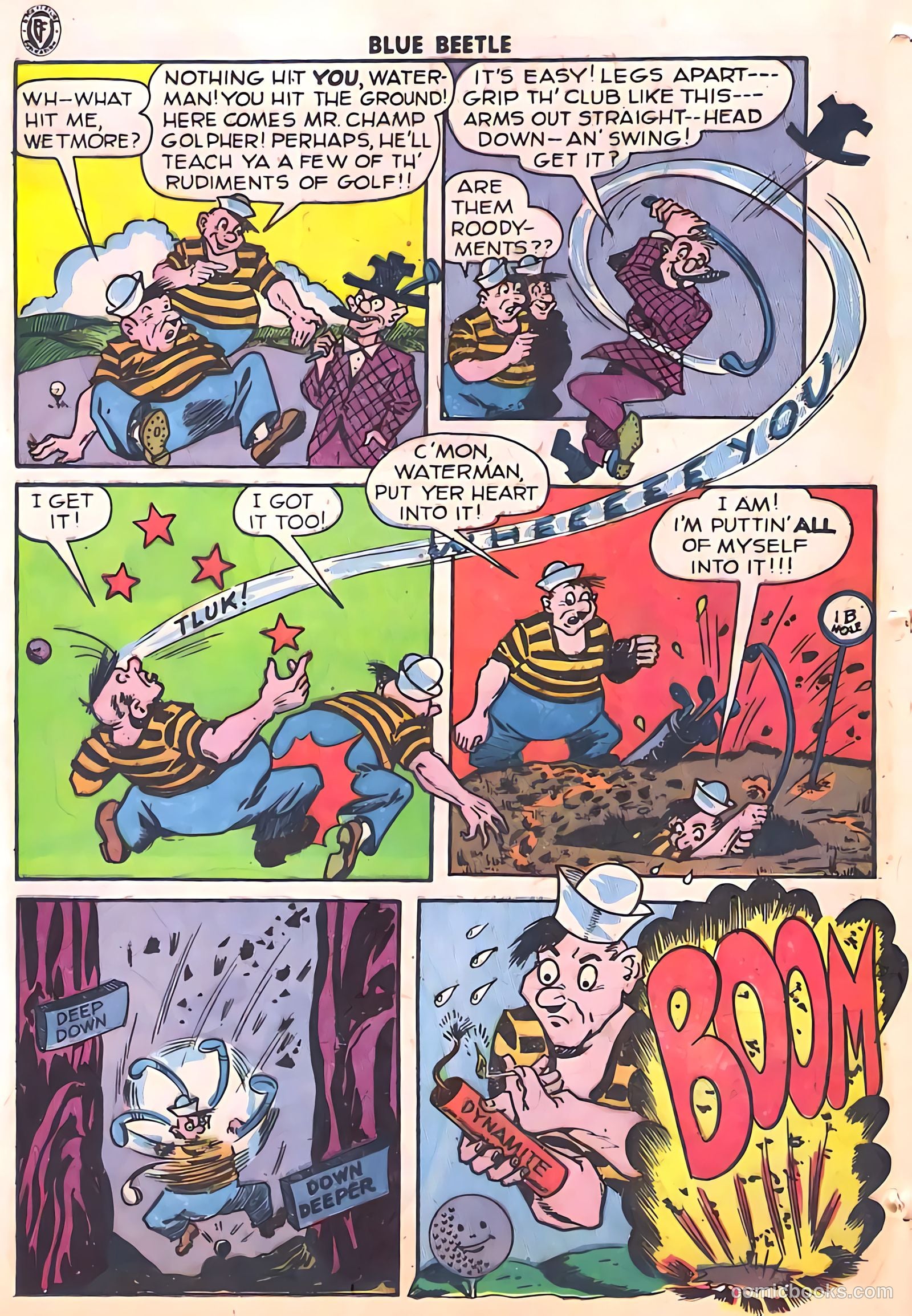 Blue Beetle #38 — page 34 of 52