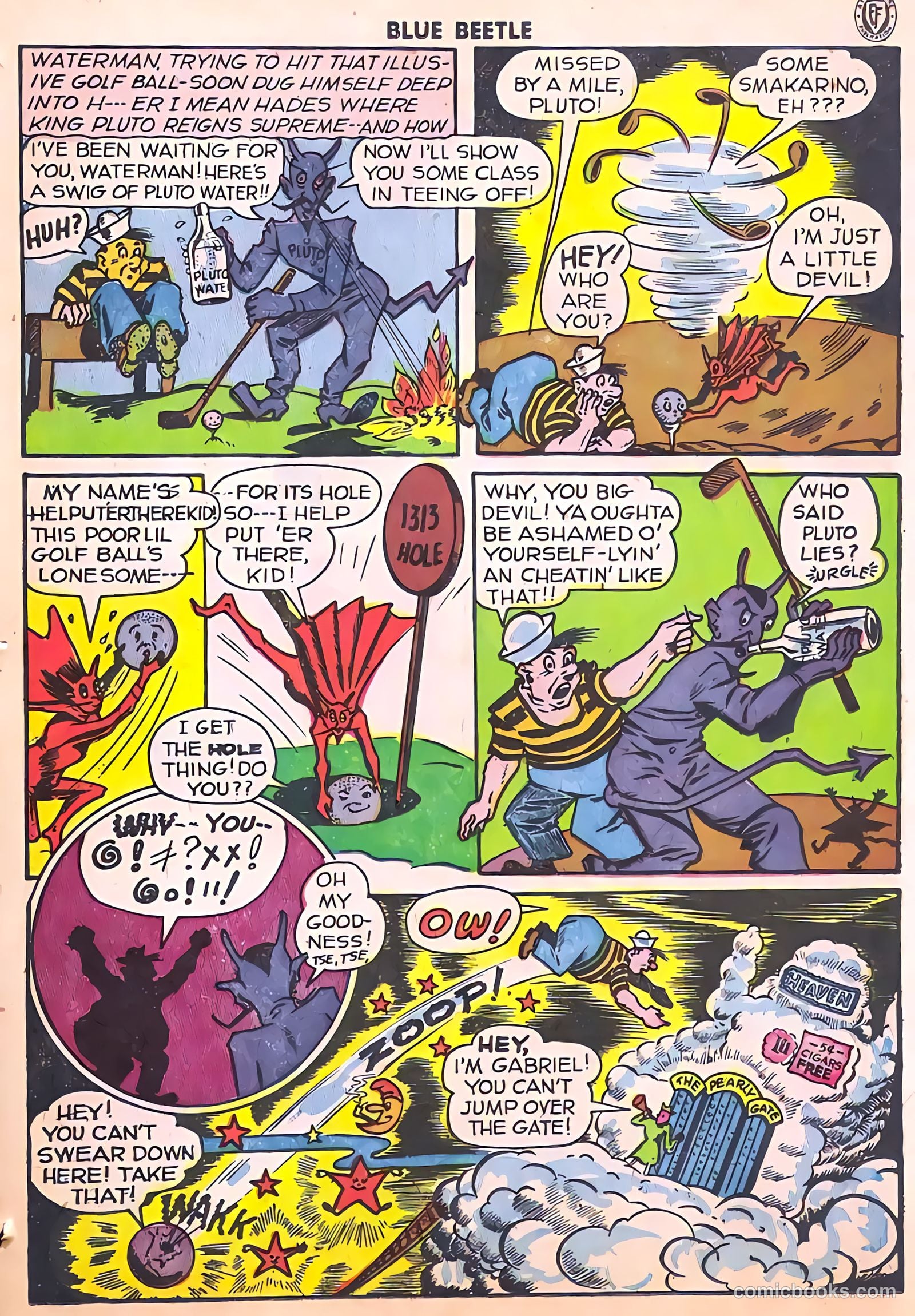 Blue Beetle #38 — page 35 of 52
