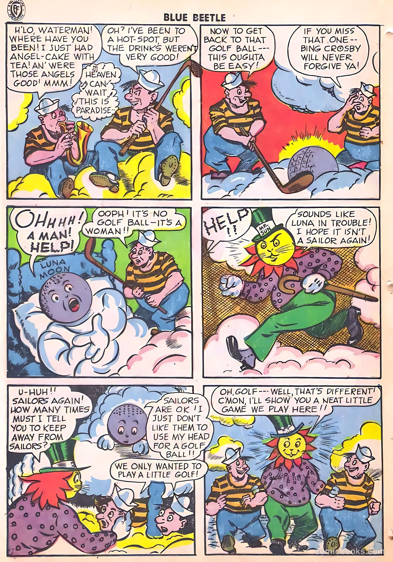 Blue Beetle #38 — page 36 of 52