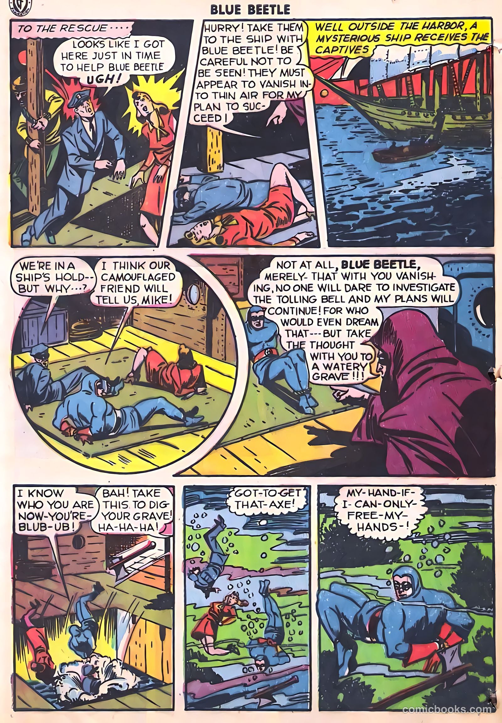 Blue Beetle #38 — page 46 of 52