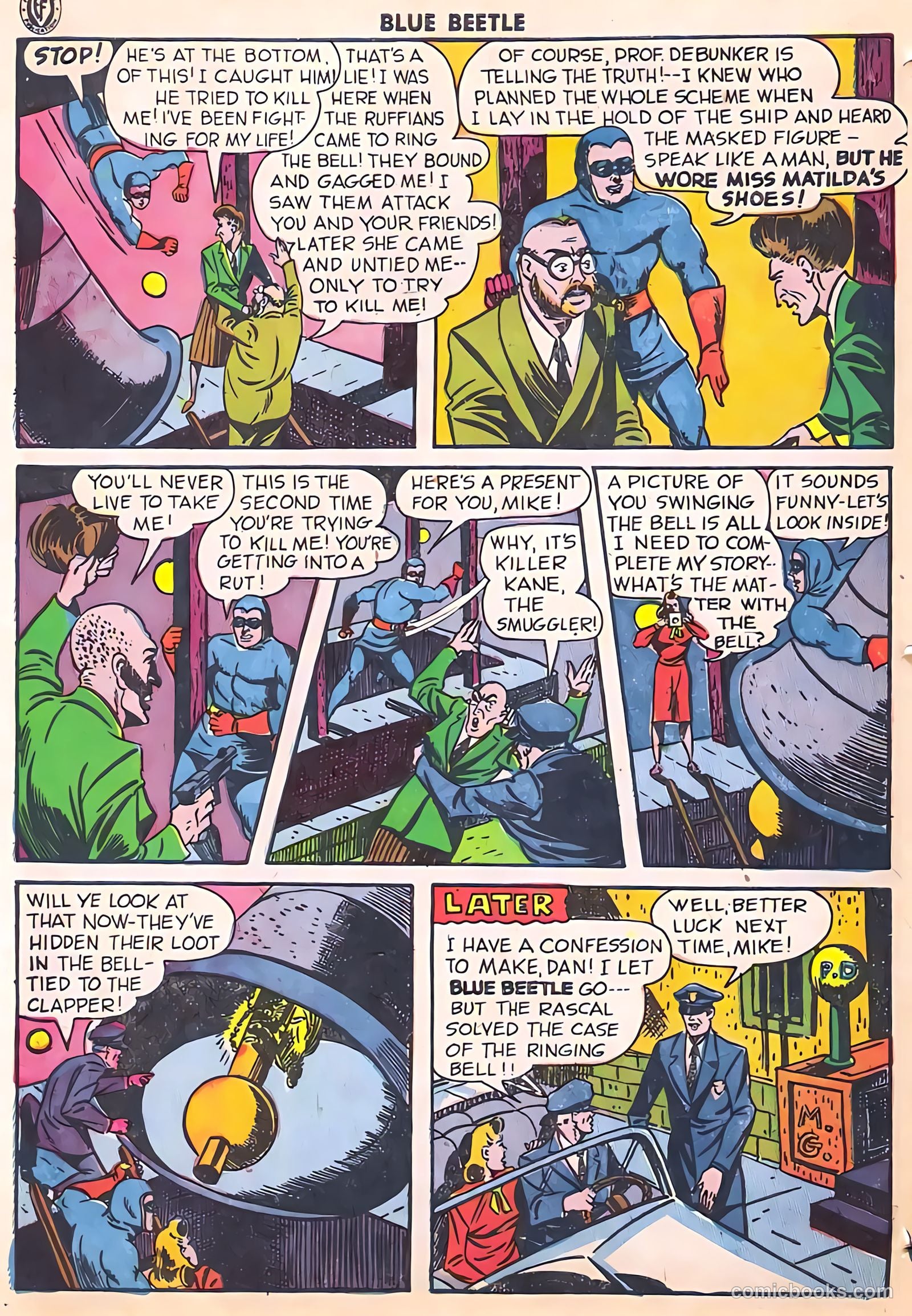 Blue Beetle #38 — page 48 of 52