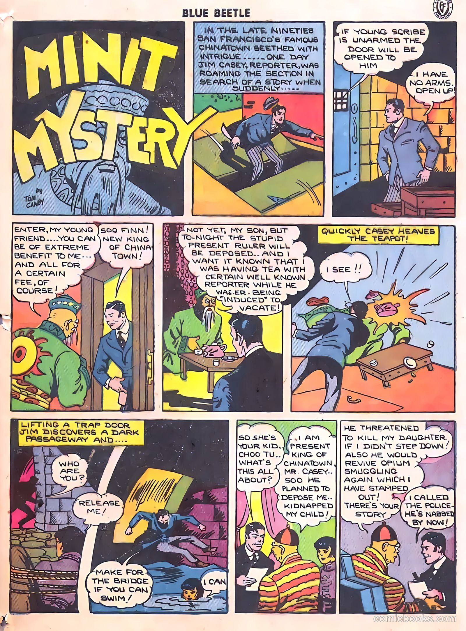 Blue Beetle #38 — page 49 of 52