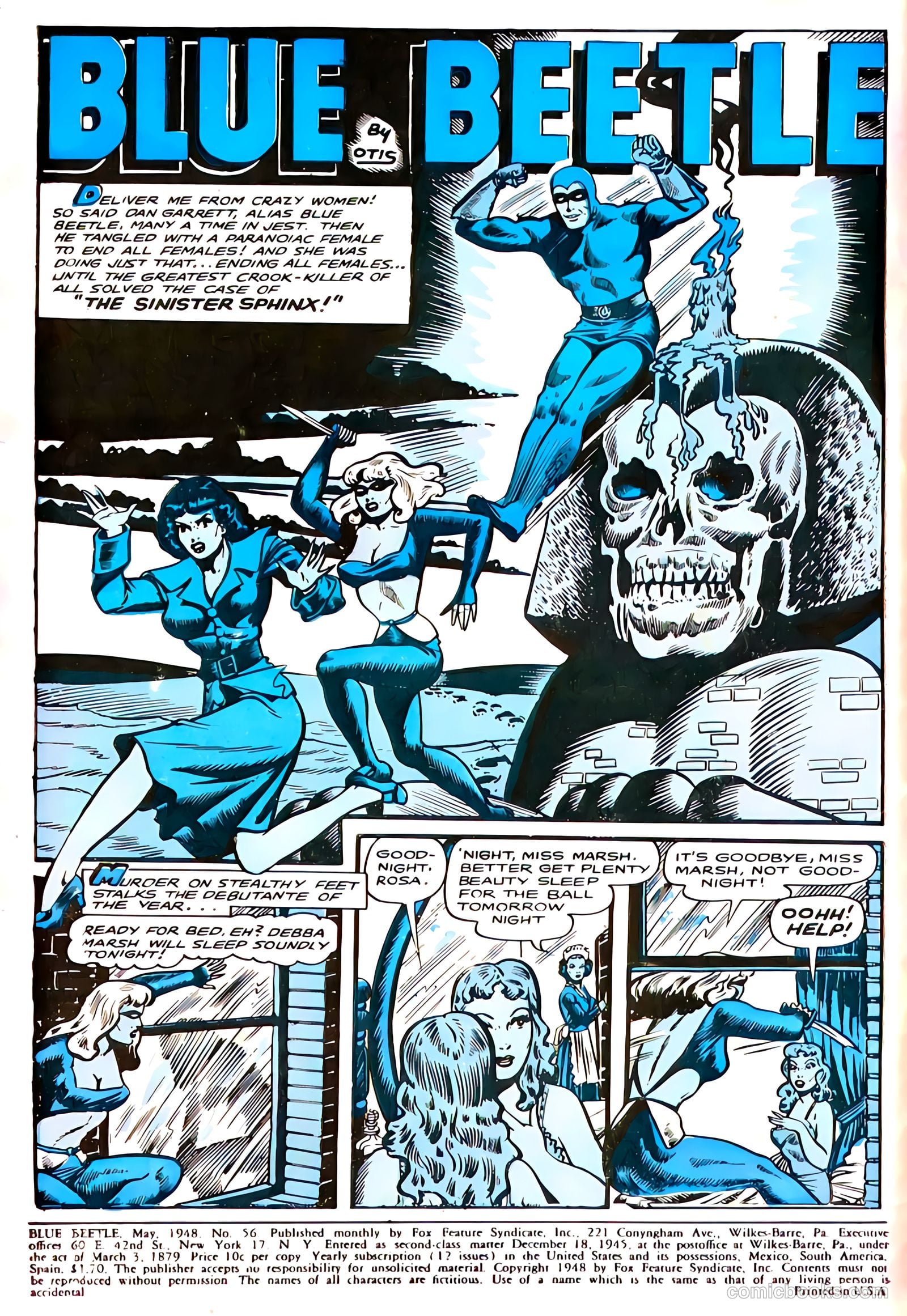 Blue Beetle #56 — page 2 of 33