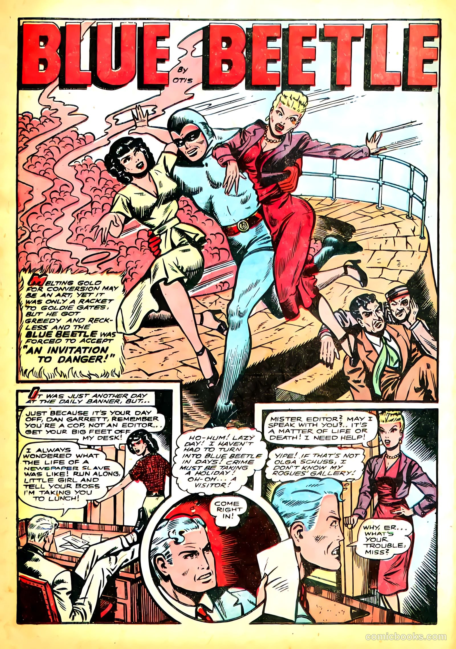 Blue Beetle #56 — page 12 of 33
