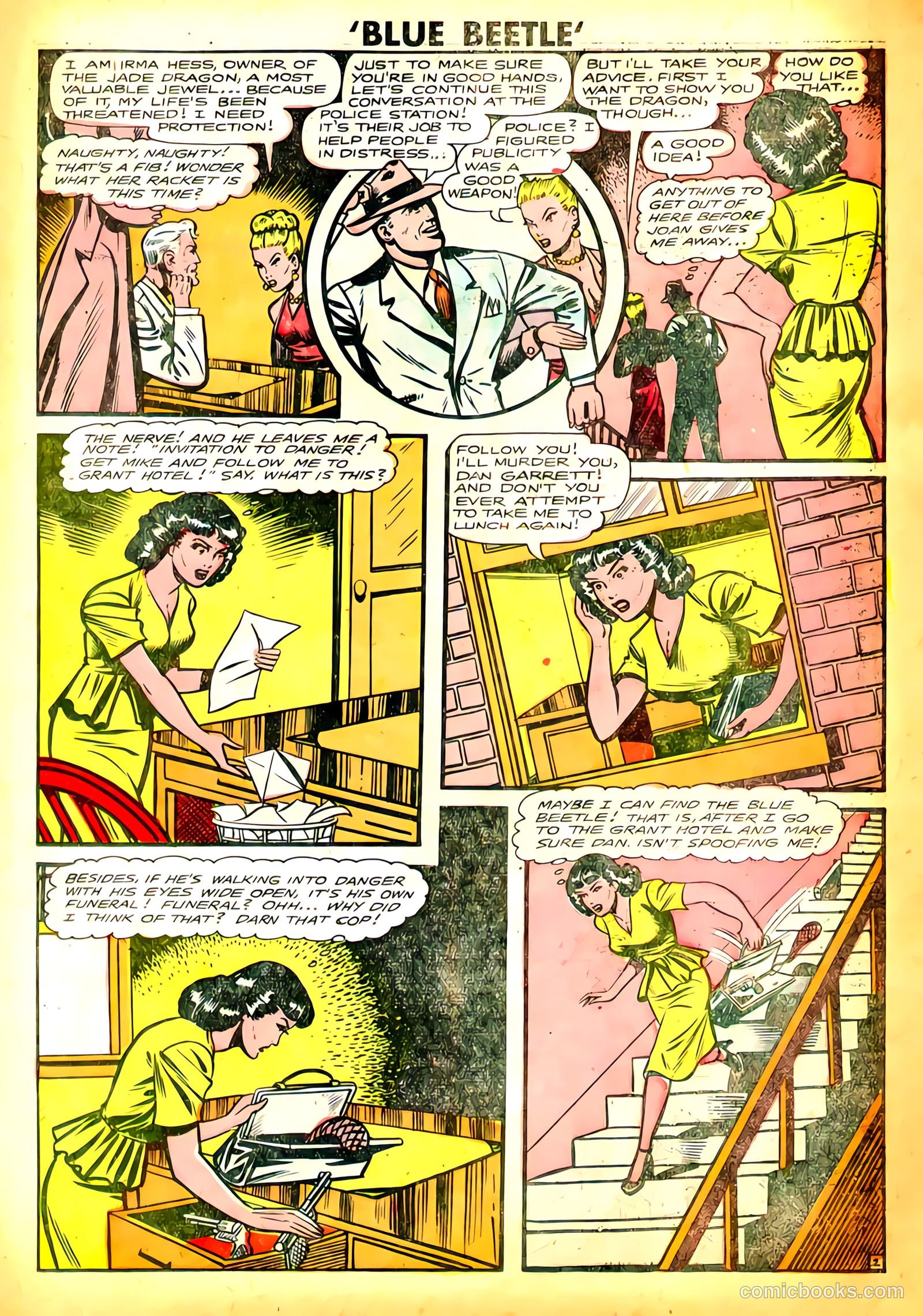 Blue Beetle #56 — page 13 of 33