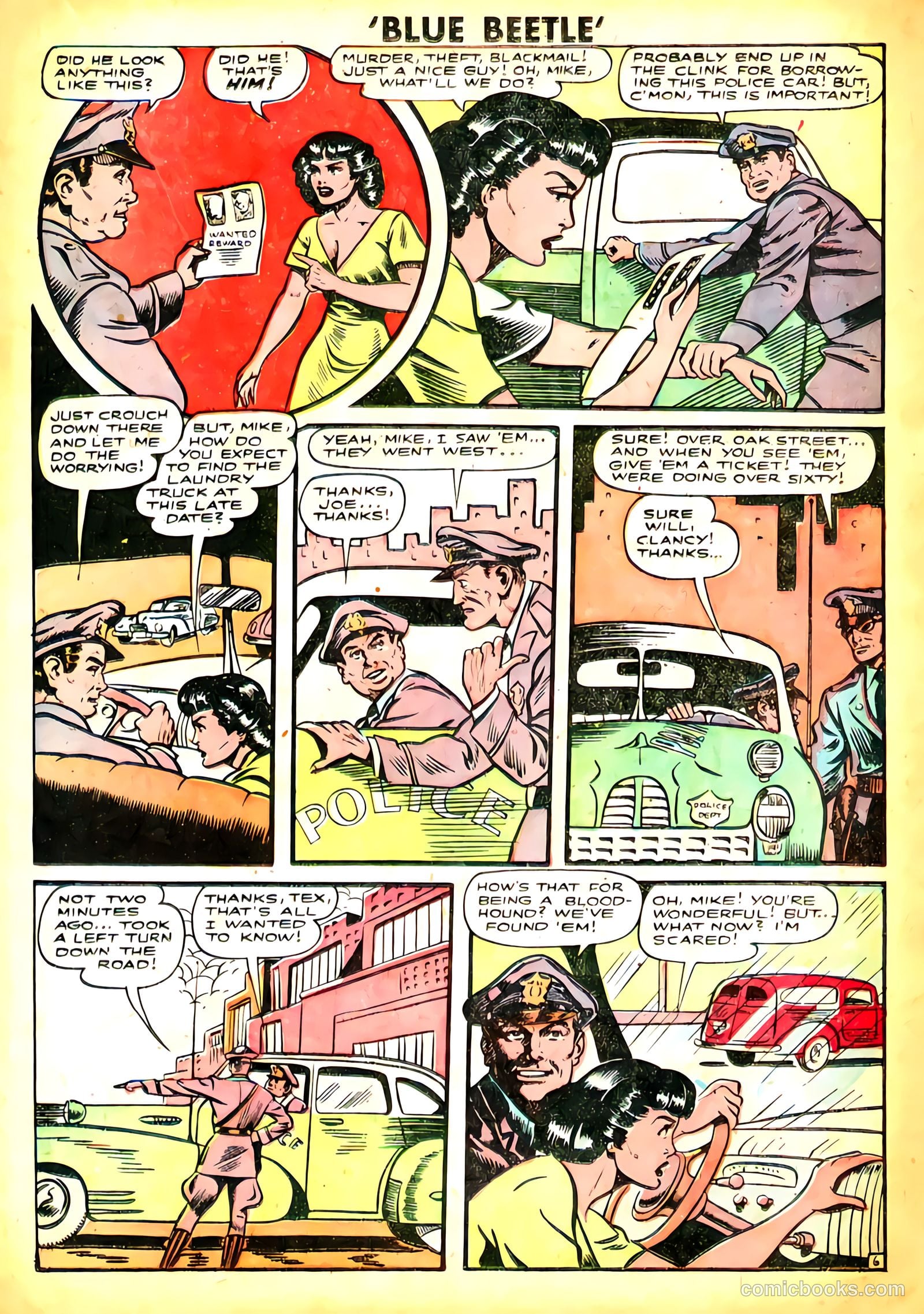 Blue Beetle #56 — page 17 of 33