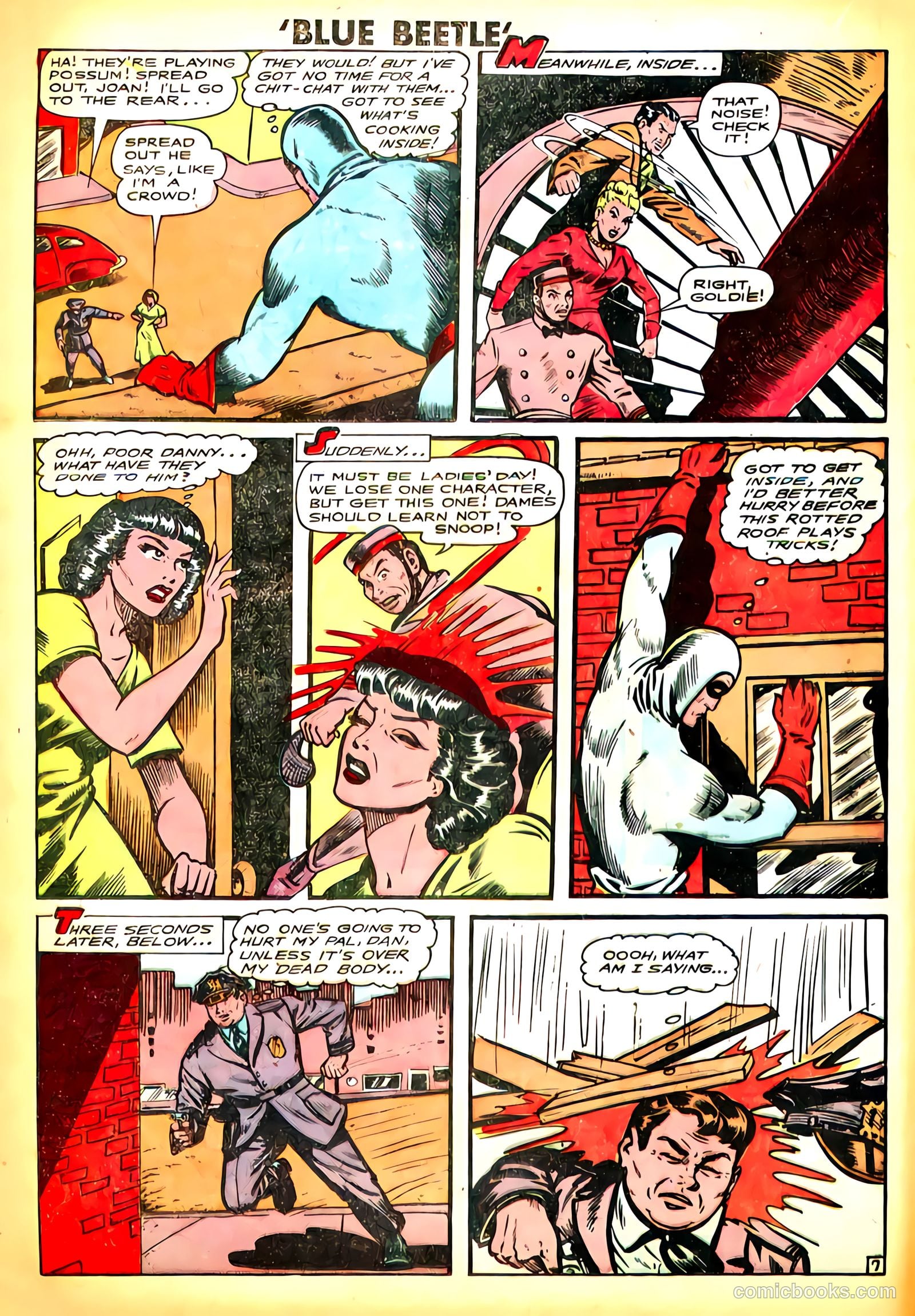 Blue Beetle #56 — page 18 of 33
