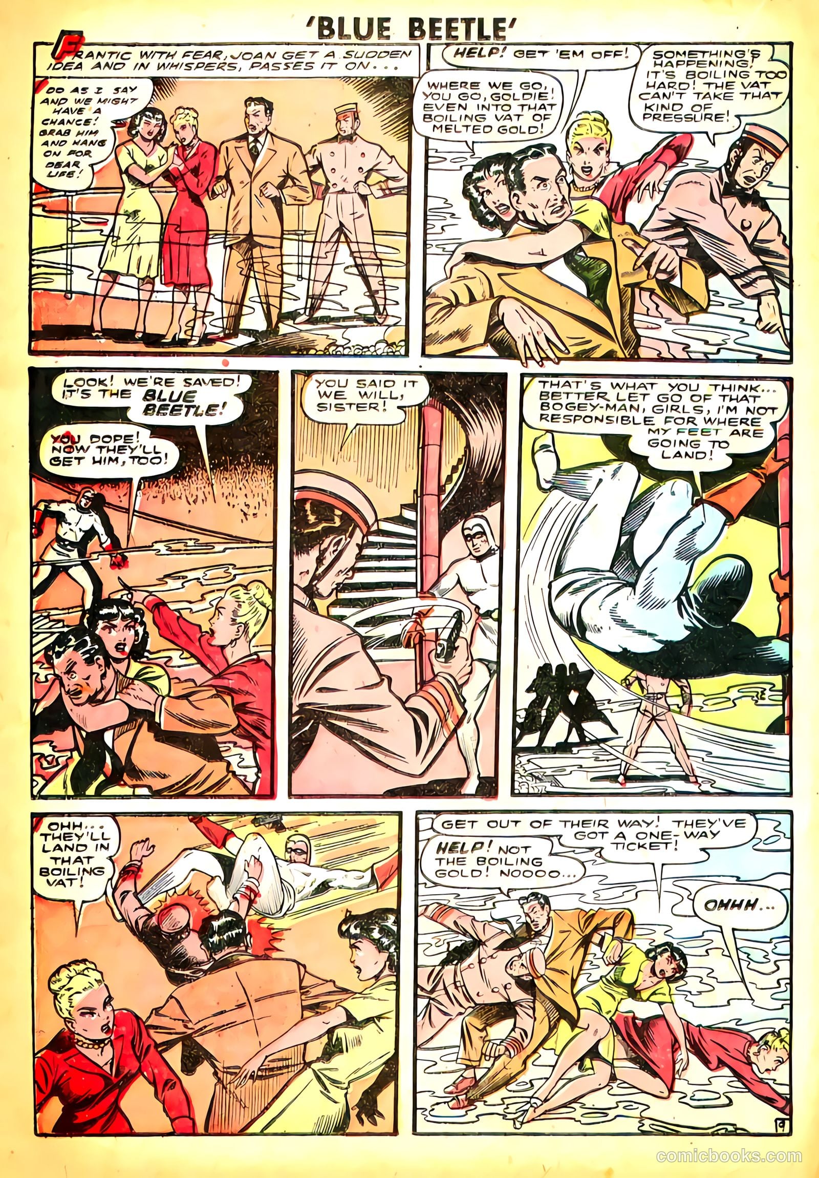 Blue Beetle #56 — page 20 of 33