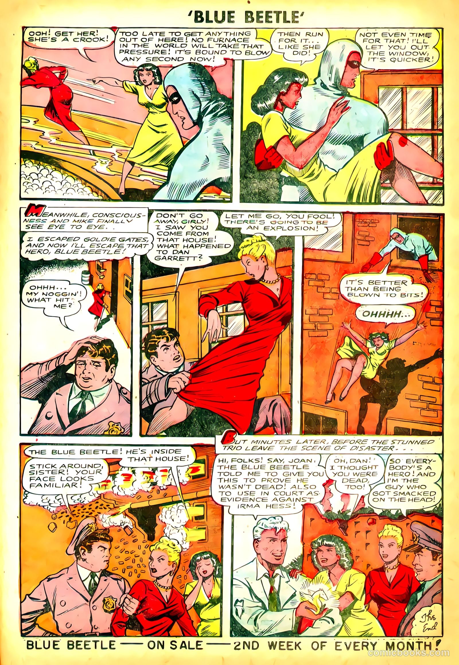 Blue Beetle #56 — page 21 of 33