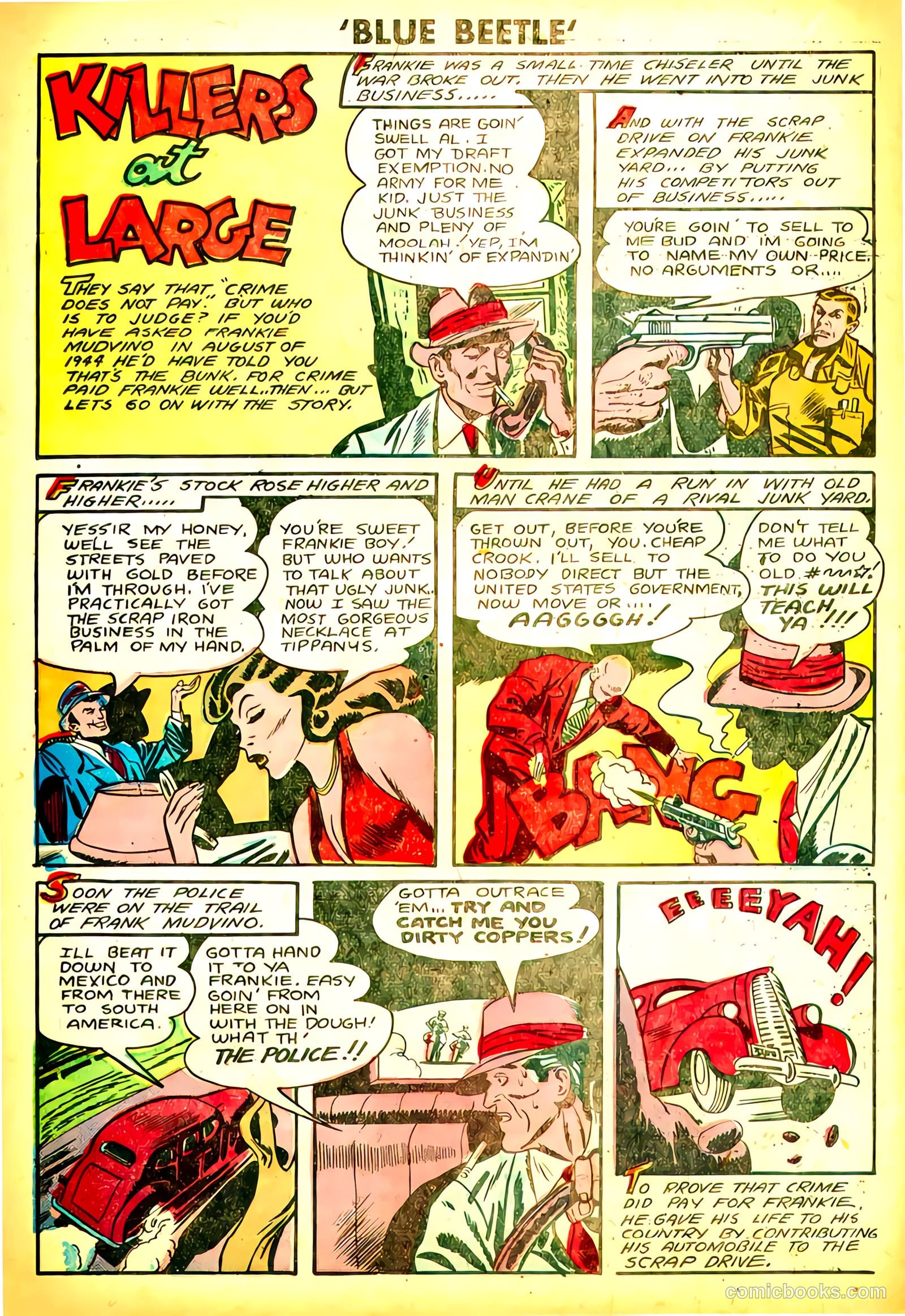 Blue Beetle #56 — page 22 of 33