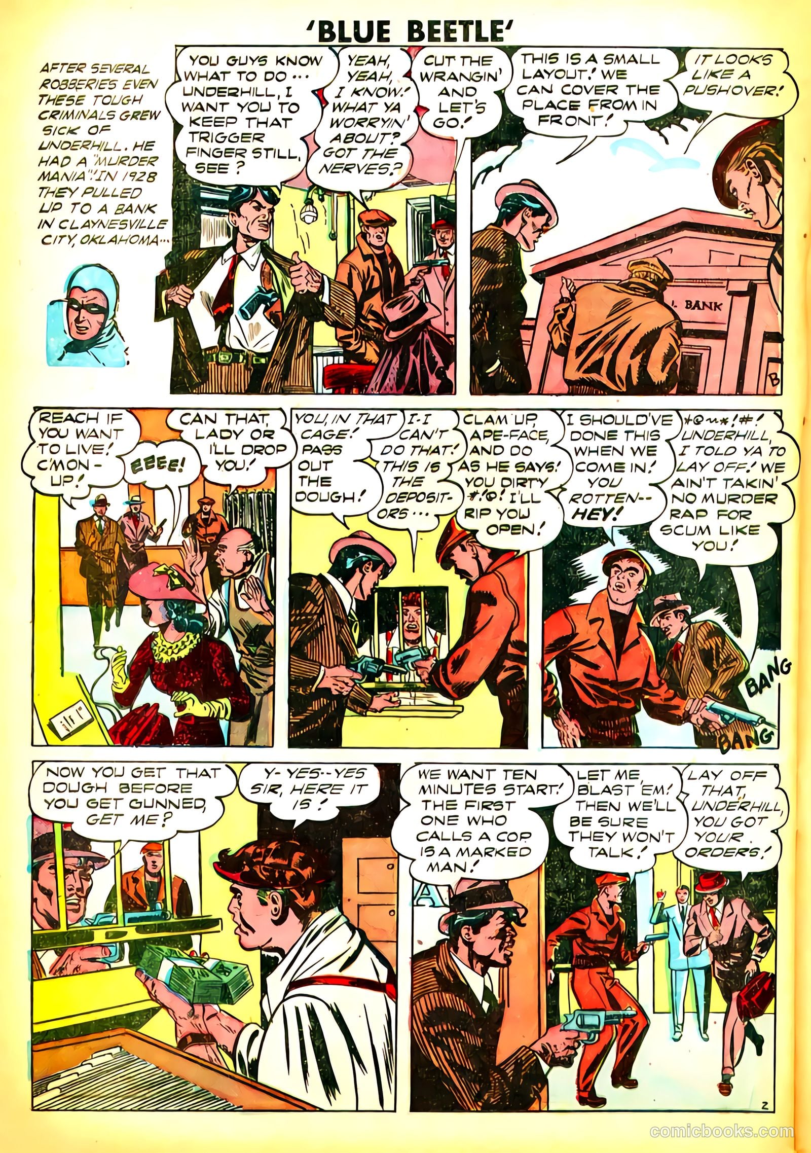 Blue Beetle #56 — page 24 of 33