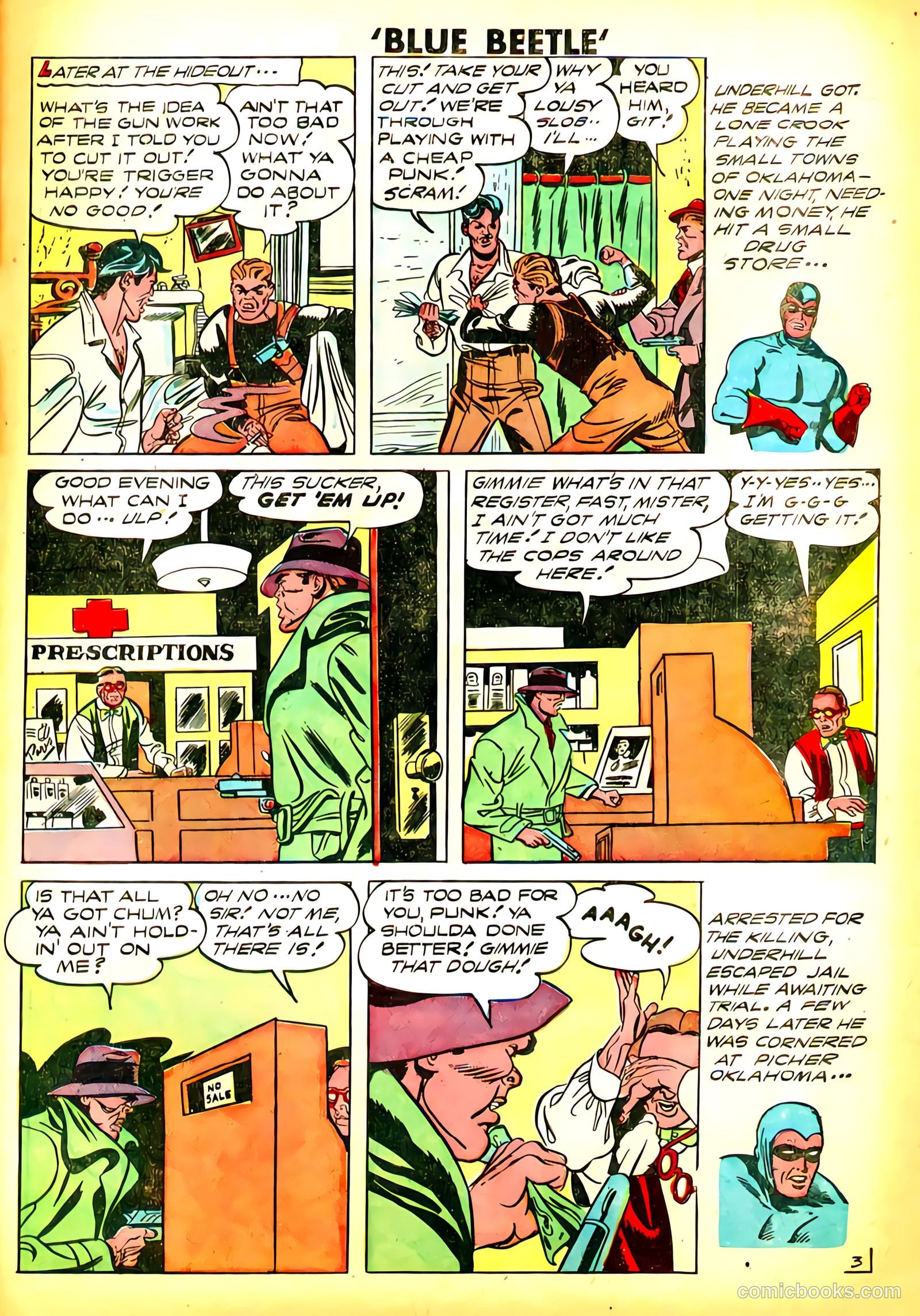 Blue Beetle #56 — page 25 of 33