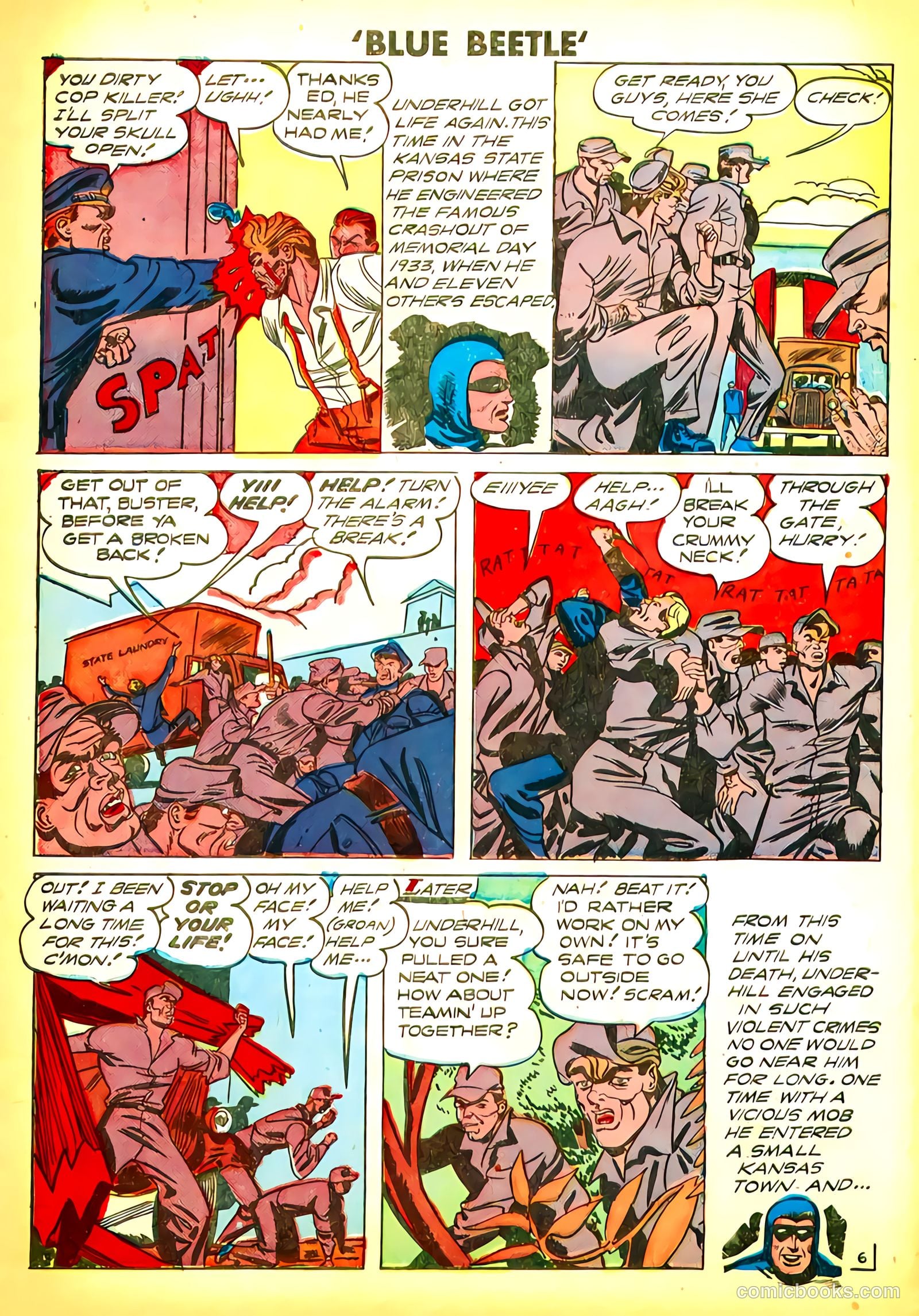 Blue Beetle #56 — page 28 of 33