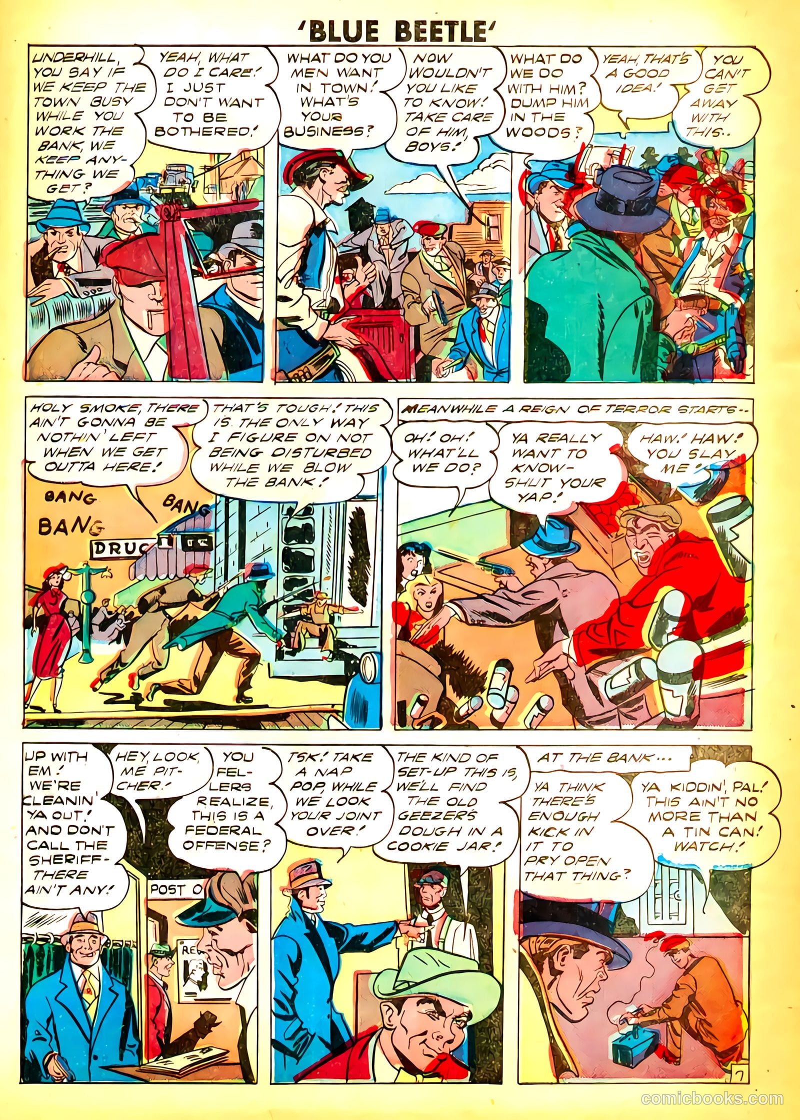 Blue Beetle #56 — page 29 of 33