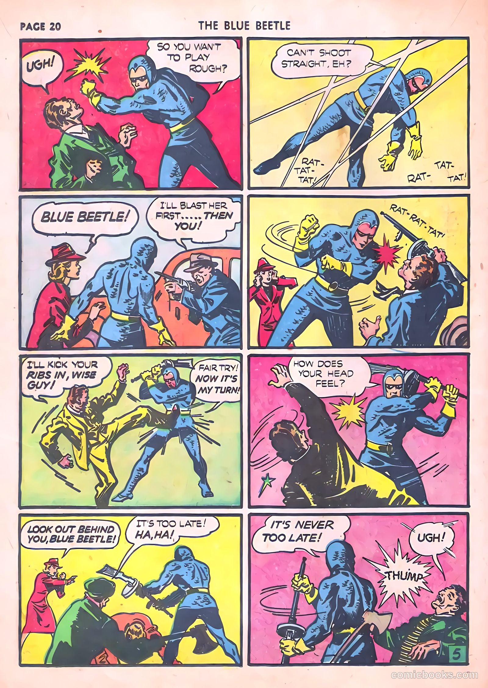 Blue Beetle #6 — page 22 of 69