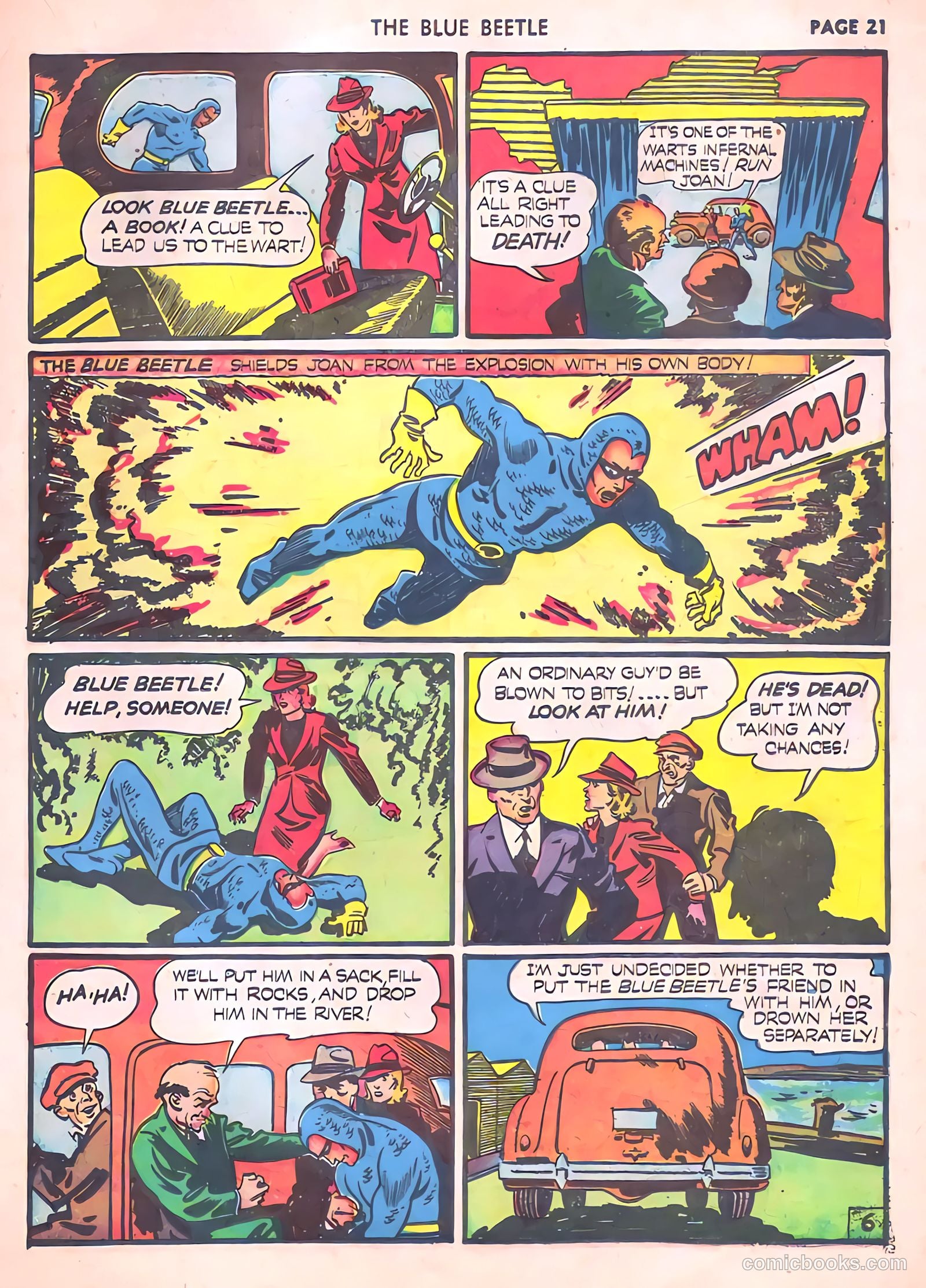Blue Beetle #6 — page 23 of 69
