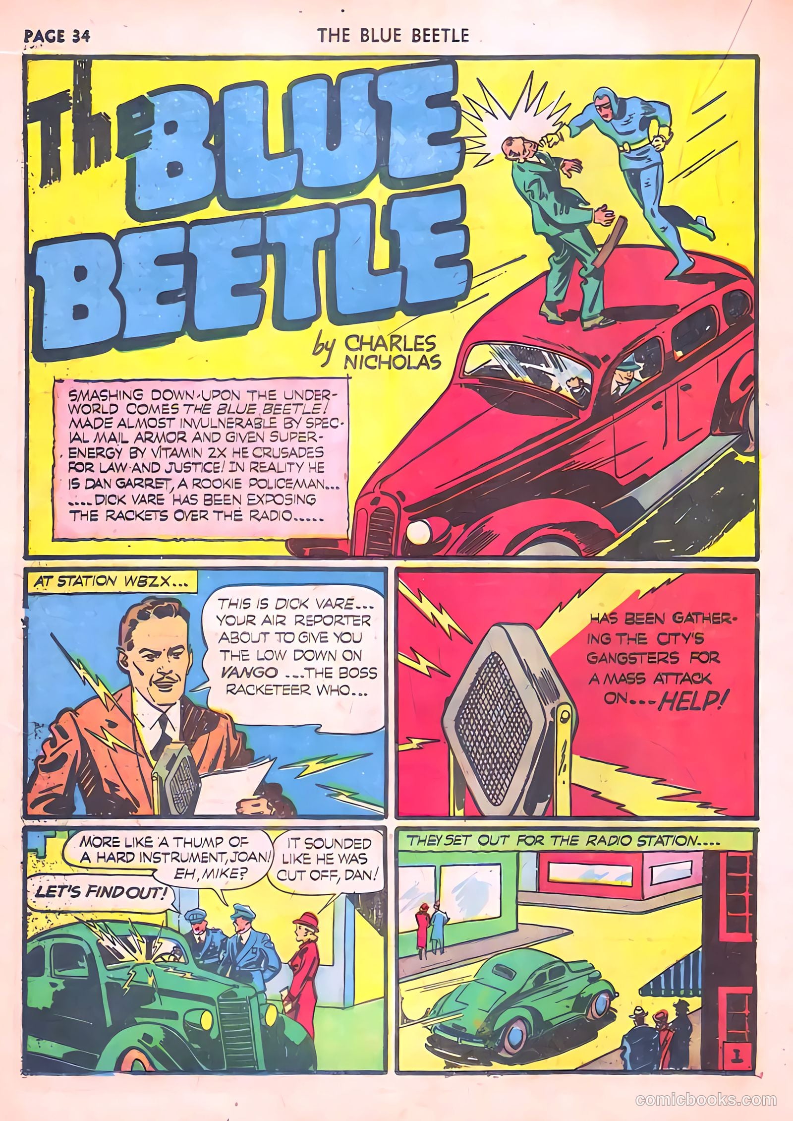 Blue Beetle #6 — page 36 of 69