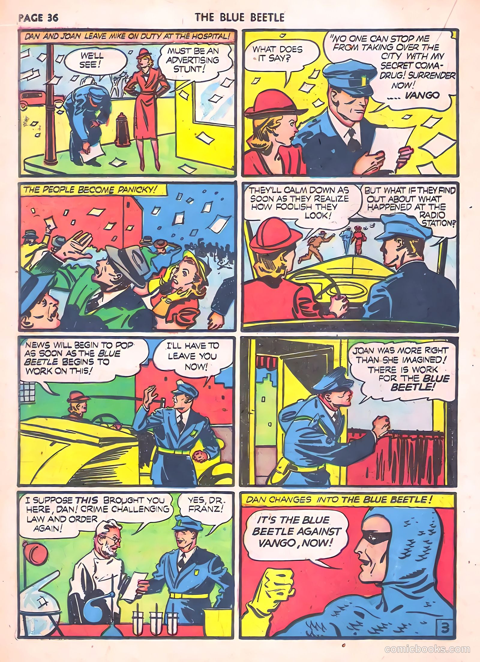 Blue Beetle #6 — page 38 of 69