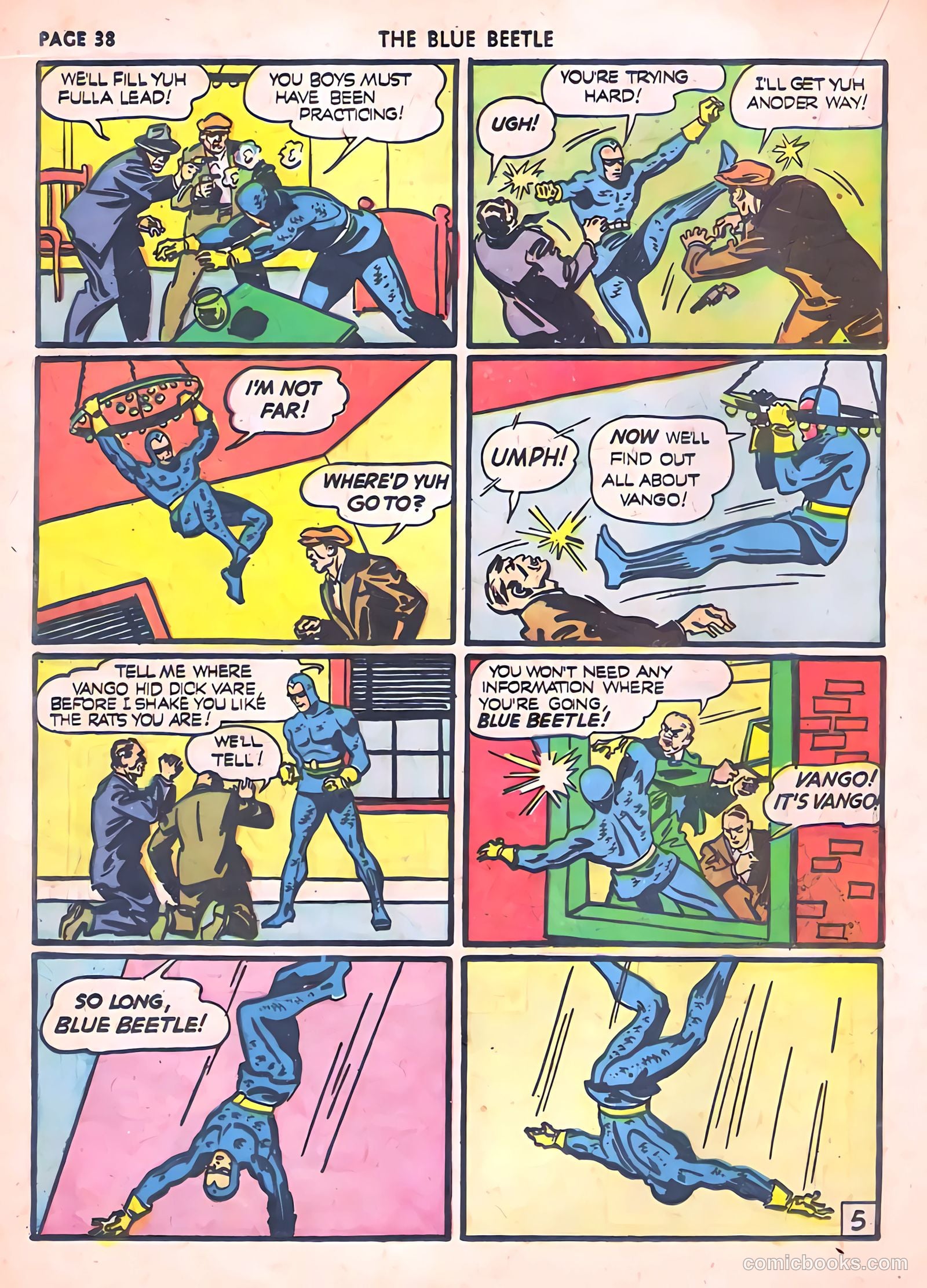 Blue Beetle #6 — page 40 of 69