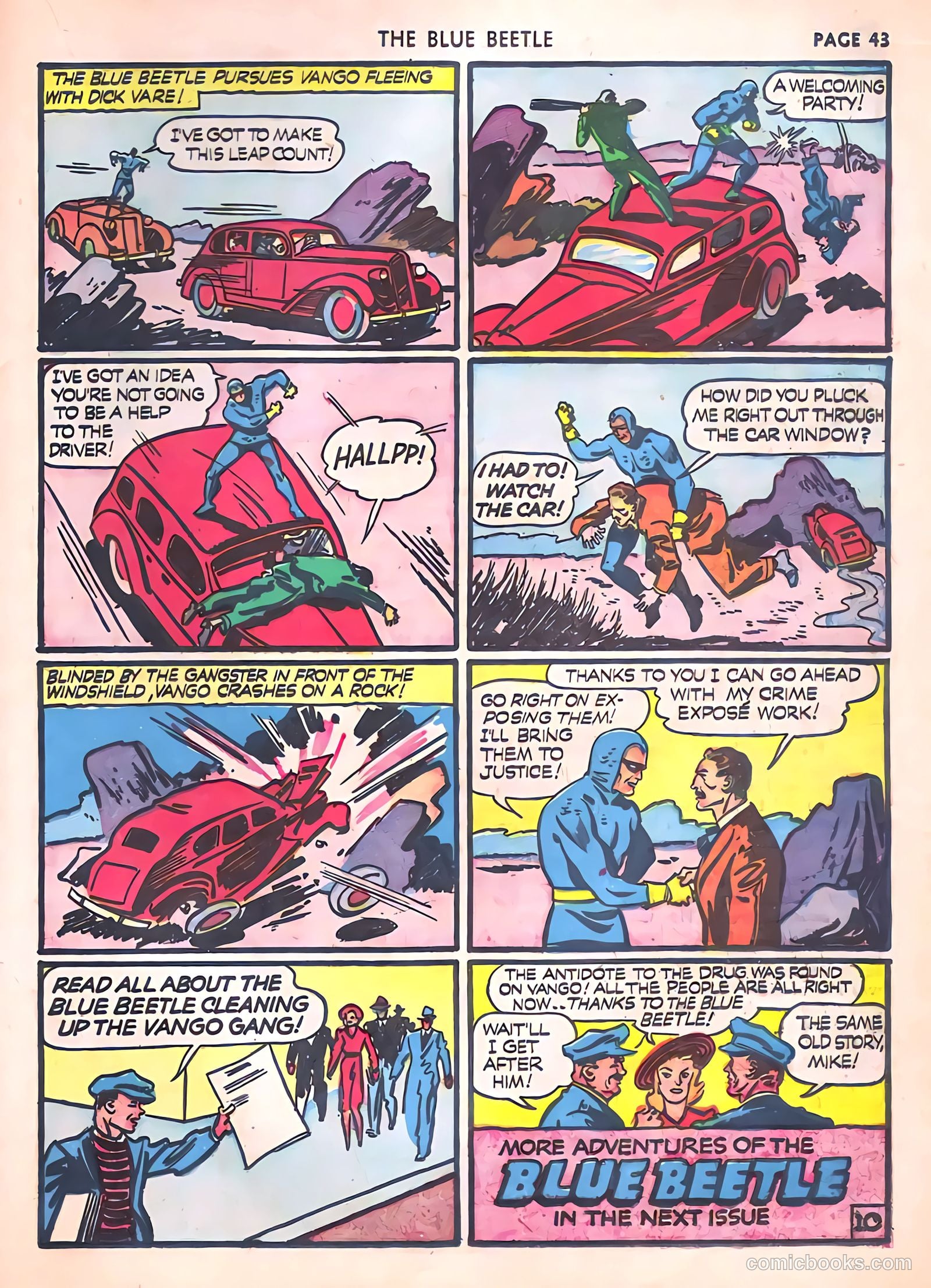 Blue Beetle #6 — page 45 of 69