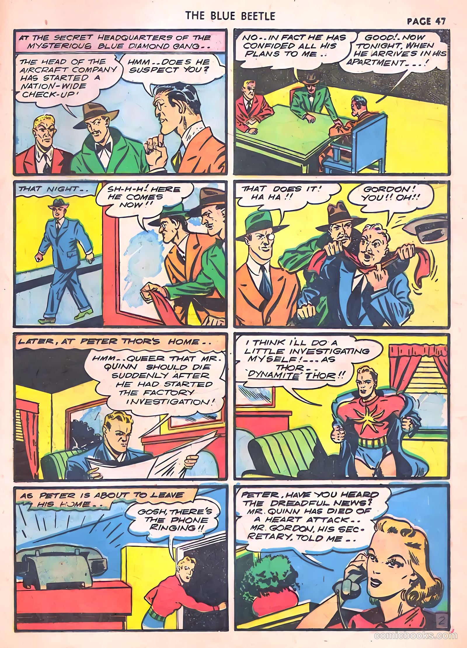 Blue Beetle #6 — page 49 of 69