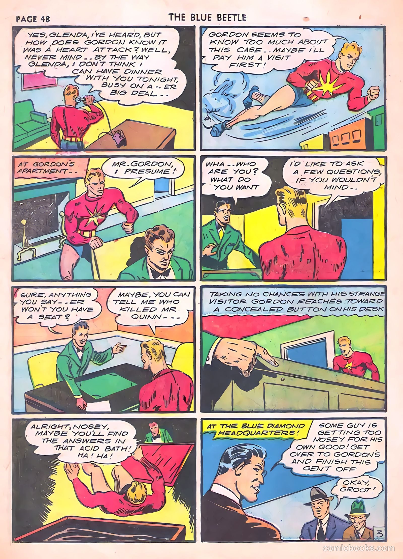 Blue Beetle #6 — page 50 of 69