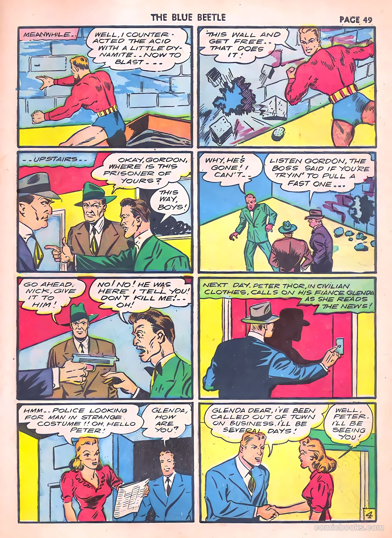 Blue Beetle #6 — page 51 of 69
