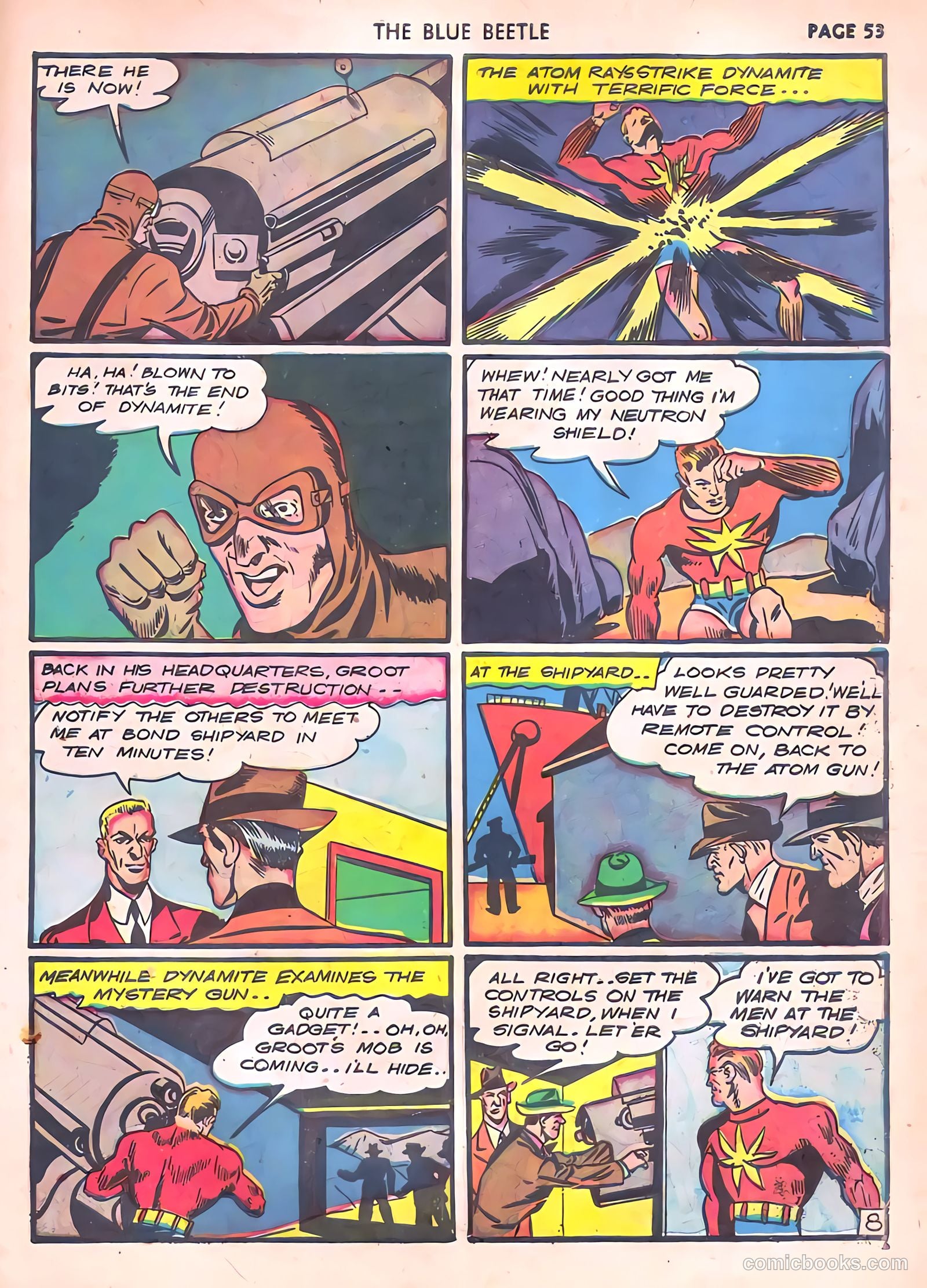 Blue Beetle #6 — page 55 of 69