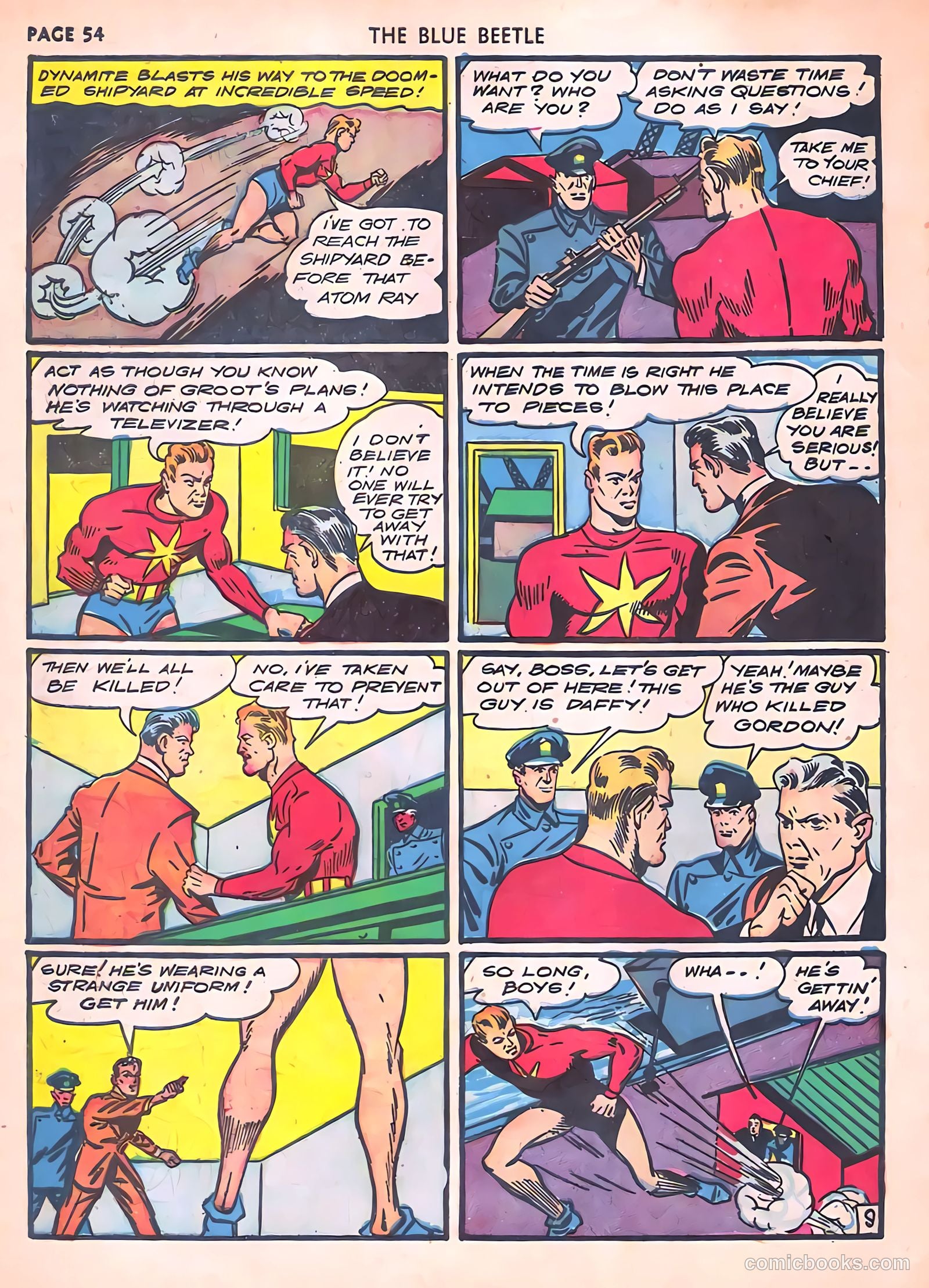Blue Beetle #6 — page 56 of 69
