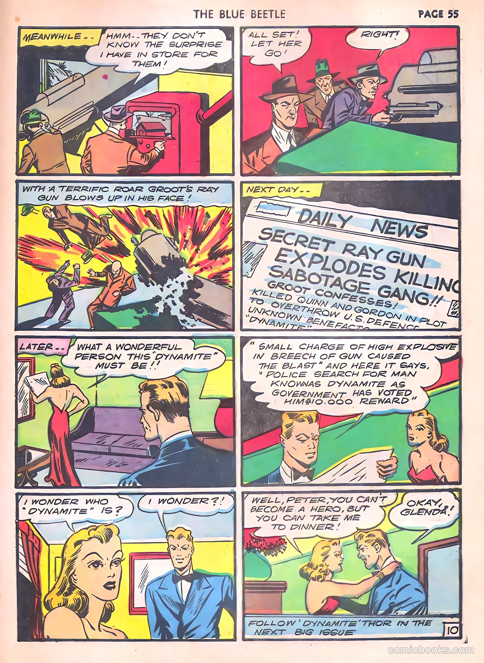 Blue Beetle #6 — page 57 of 69