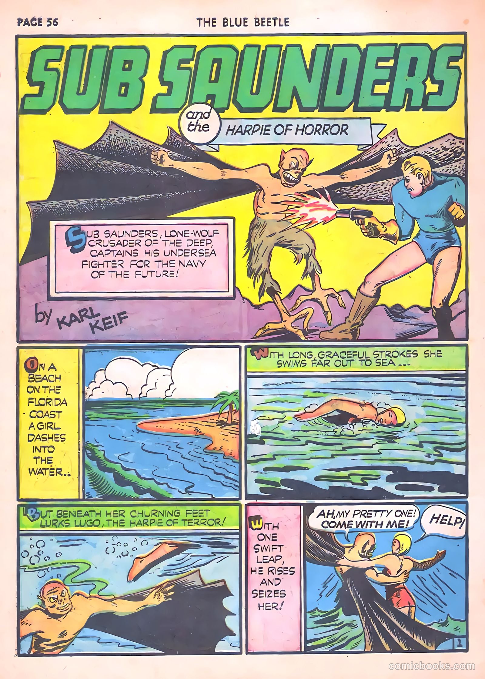 Blue Beetle #6 — page 58 of 69