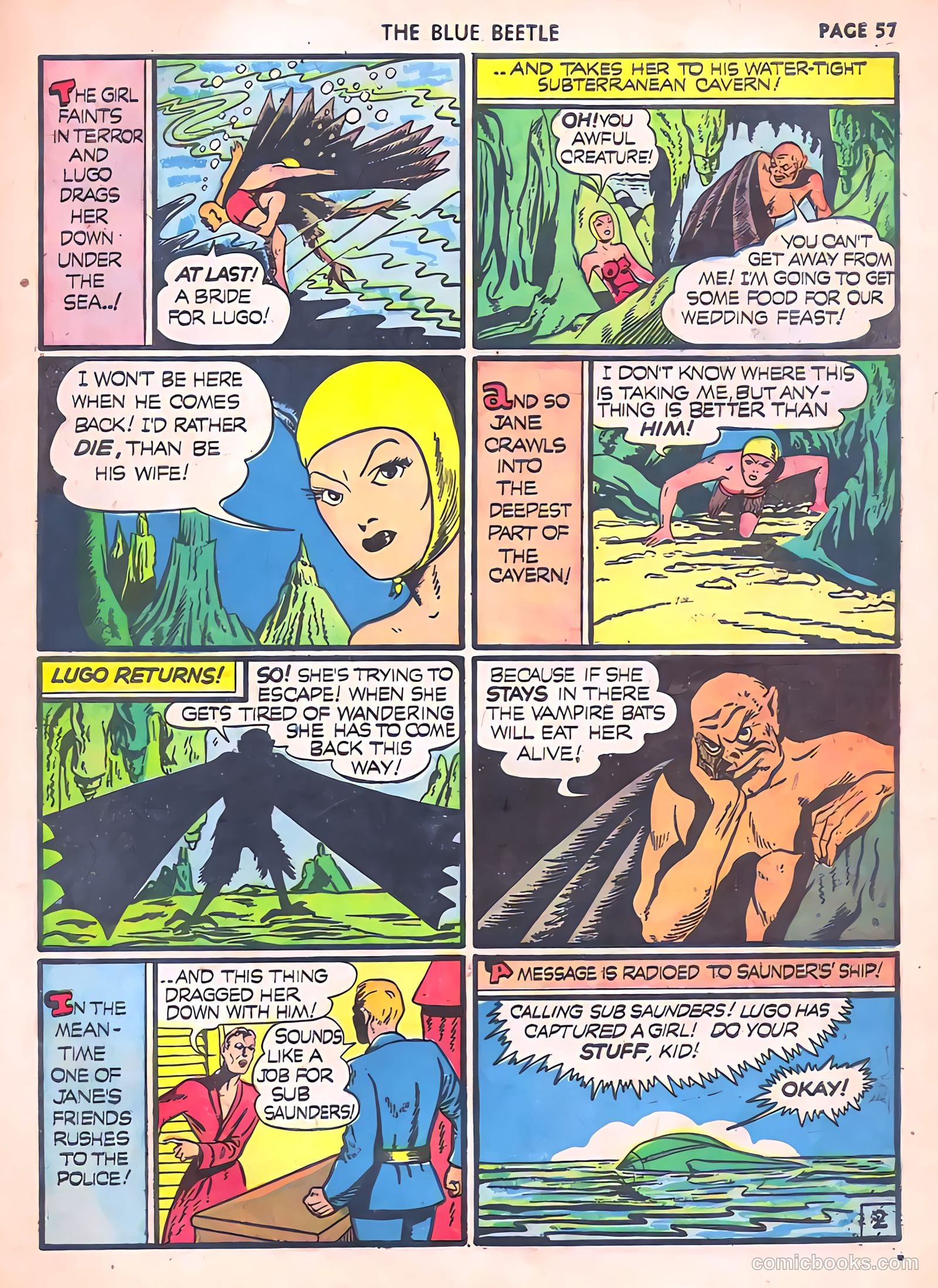 Blue Beetle #6 — page 59 of 69
