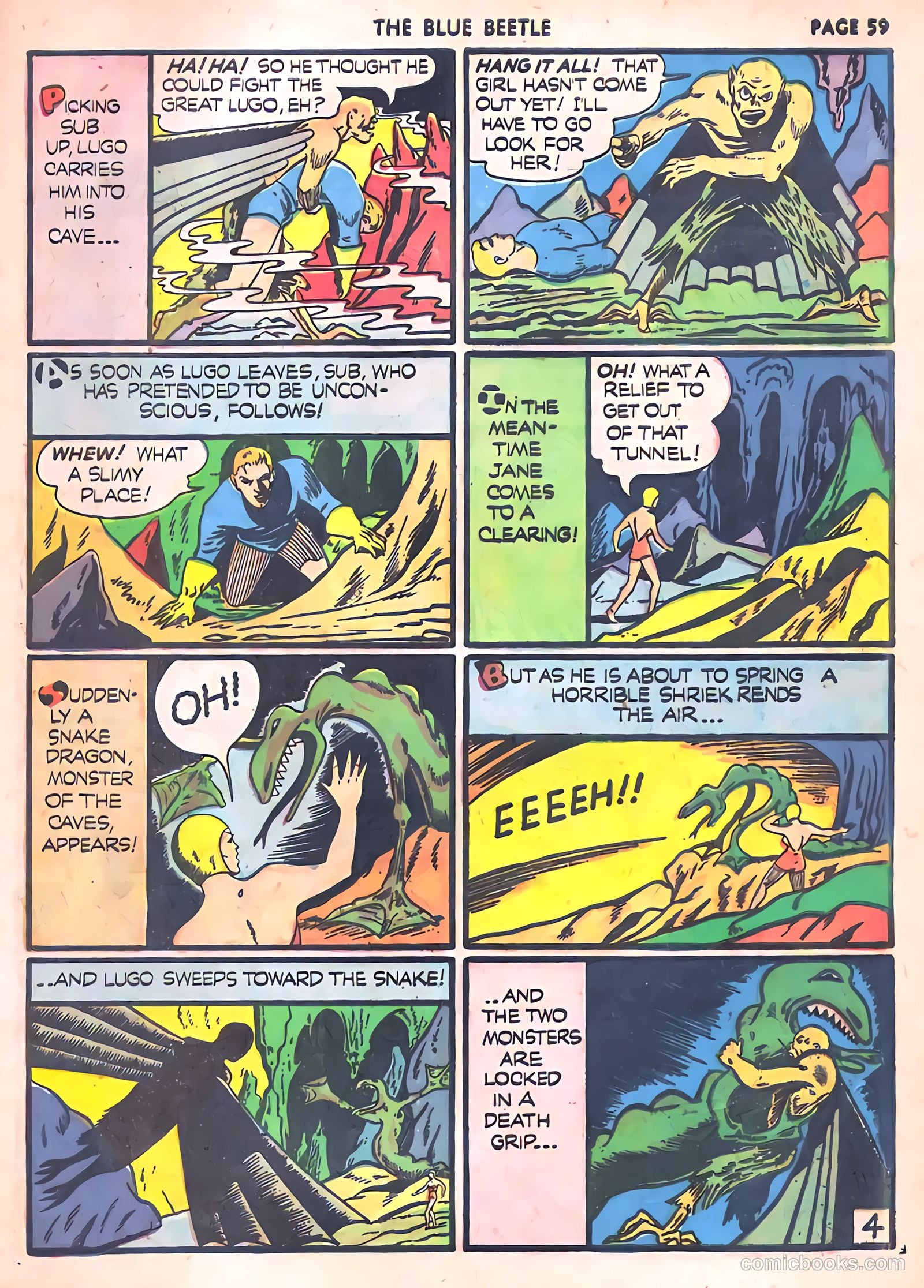 Blue Beetle #6 — page 61 of 69
