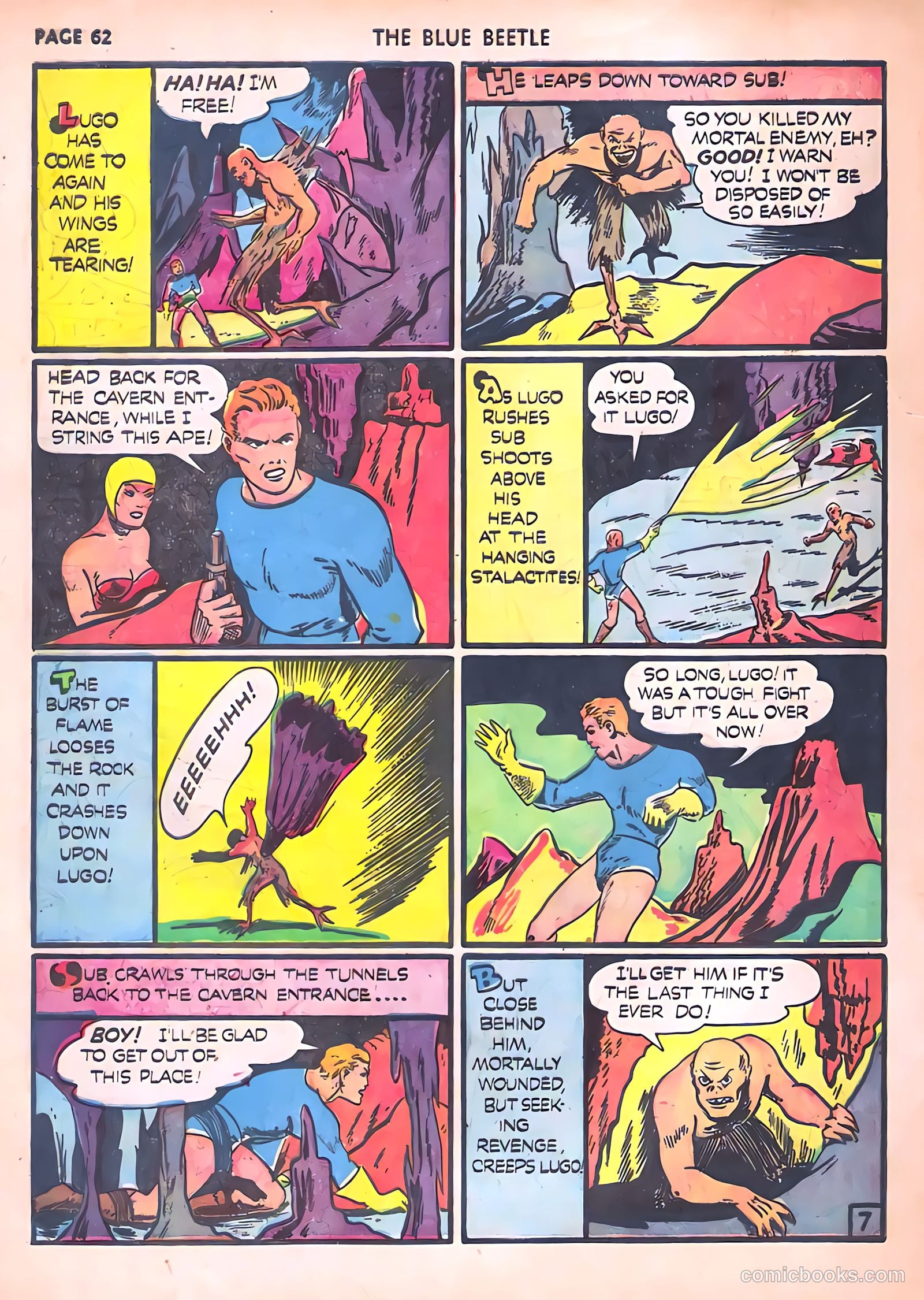 Blue Beetle #6 — page 64 of 69