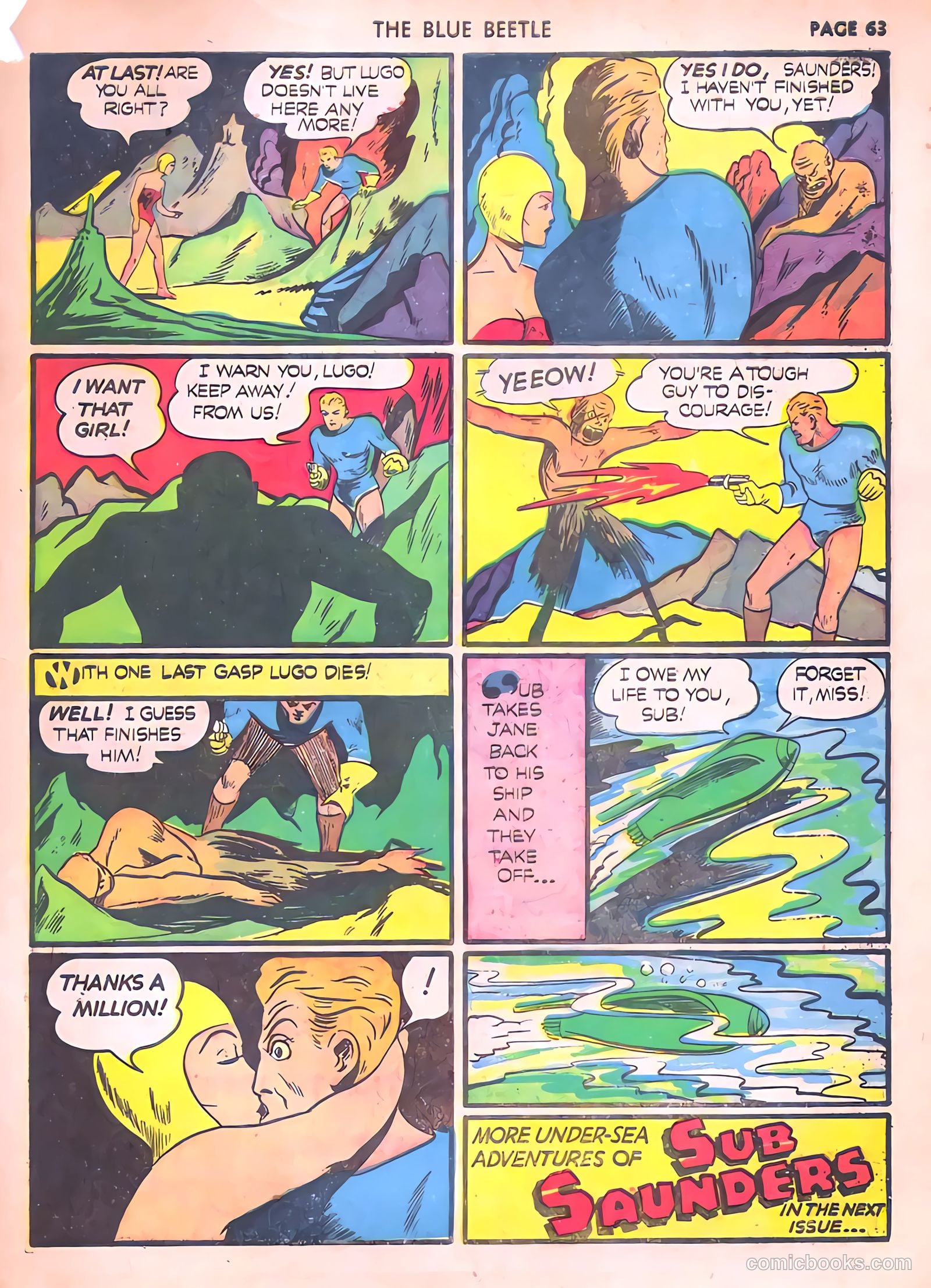 Blue Beetle #6 — page 65 of 69