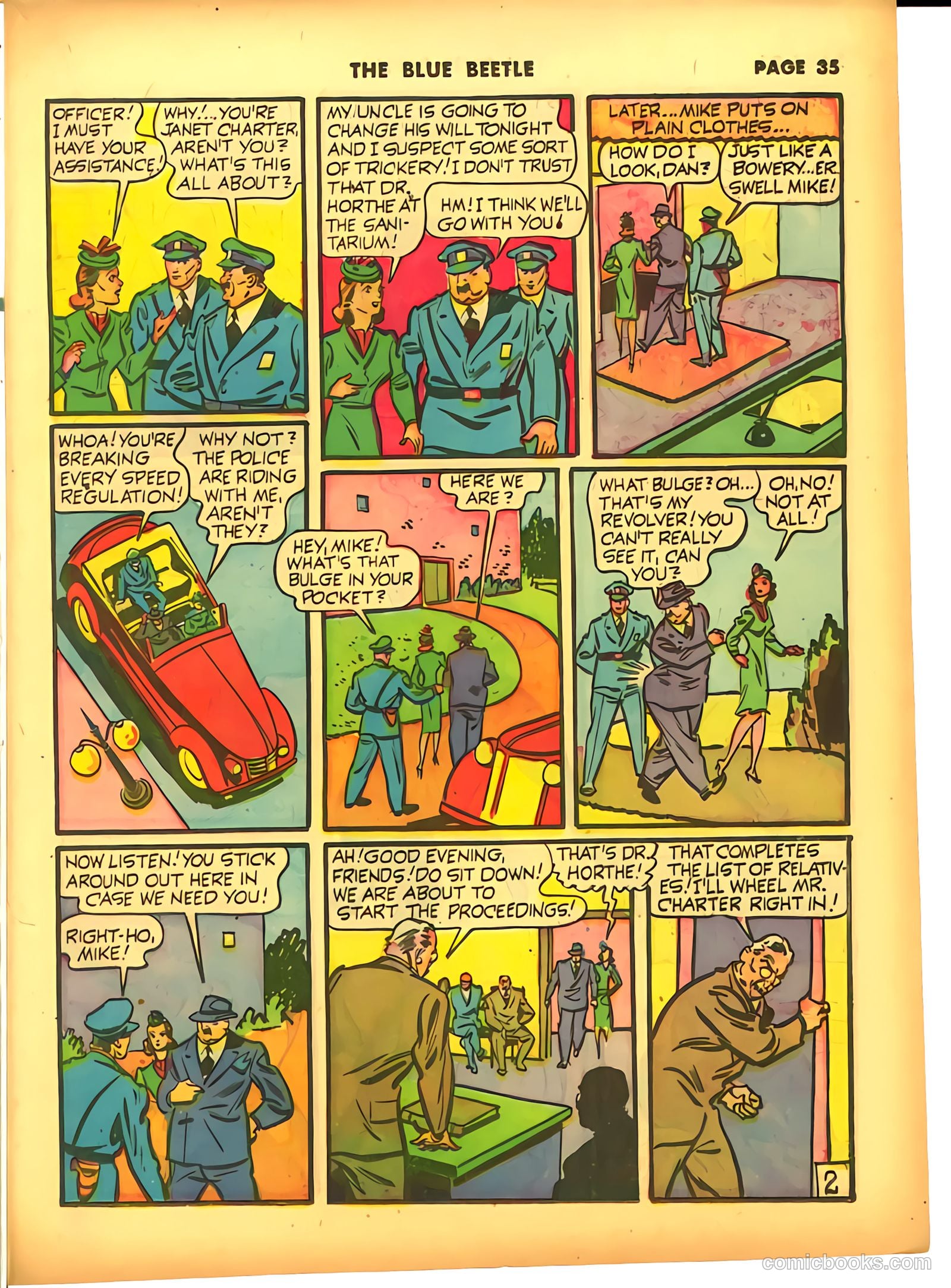 Blue Beetle #9 — page 36 of 67