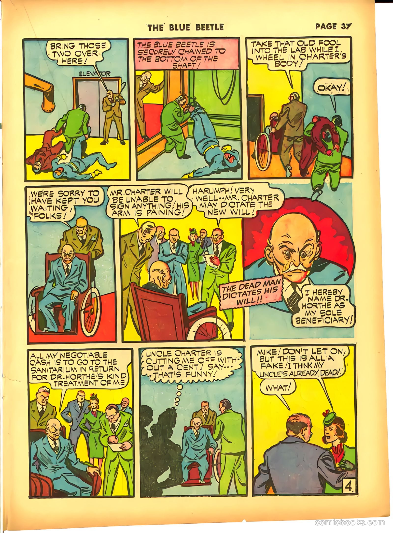Blue Beetle #9 — page 38 of 67