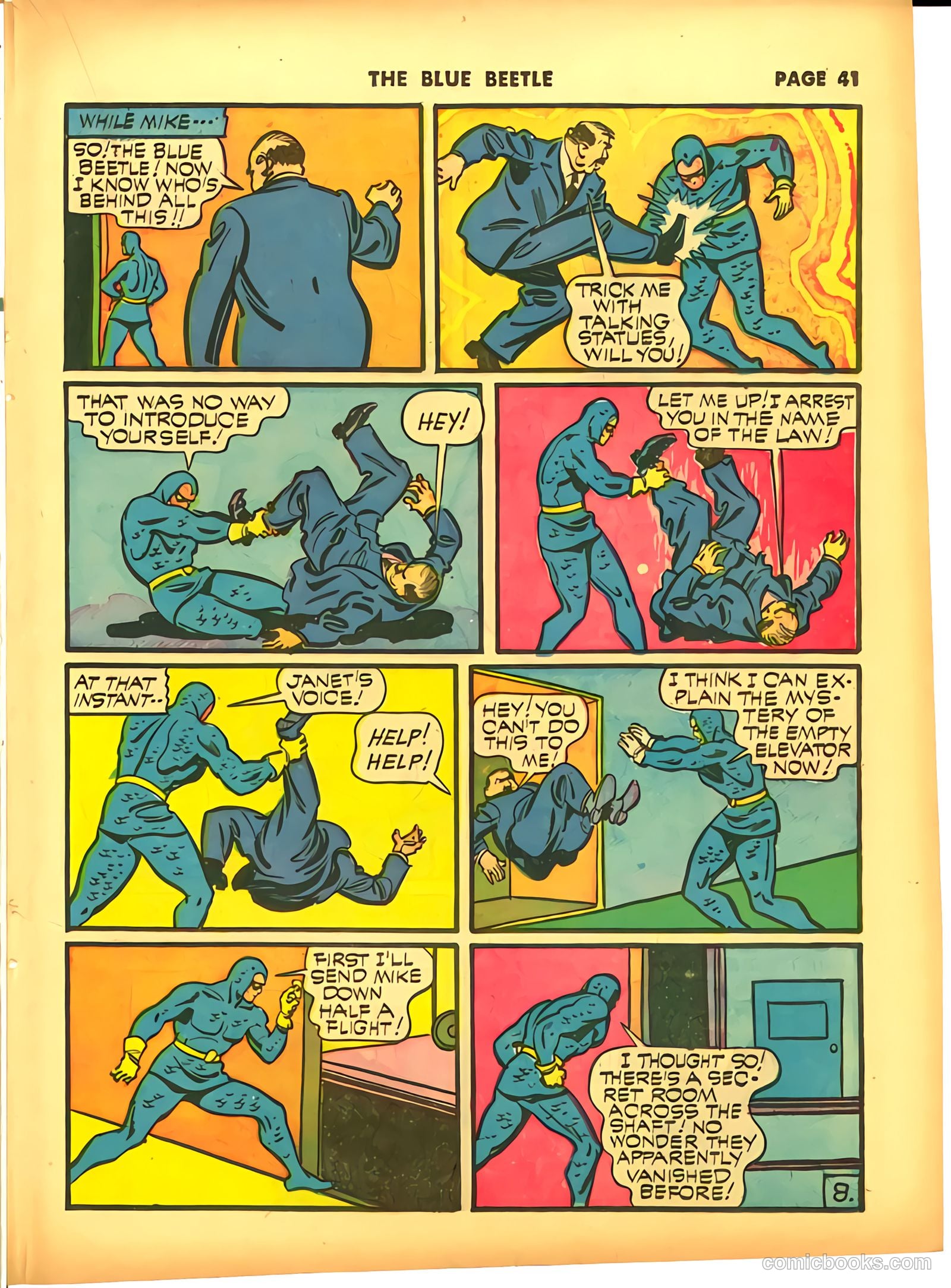 Blue Beetle #9 — page 42 of 67