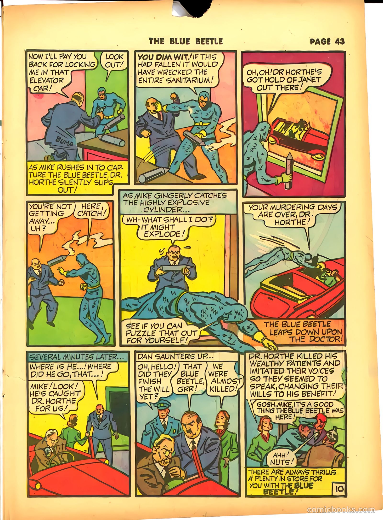 Blue Beetle #9 — page 44 of 67