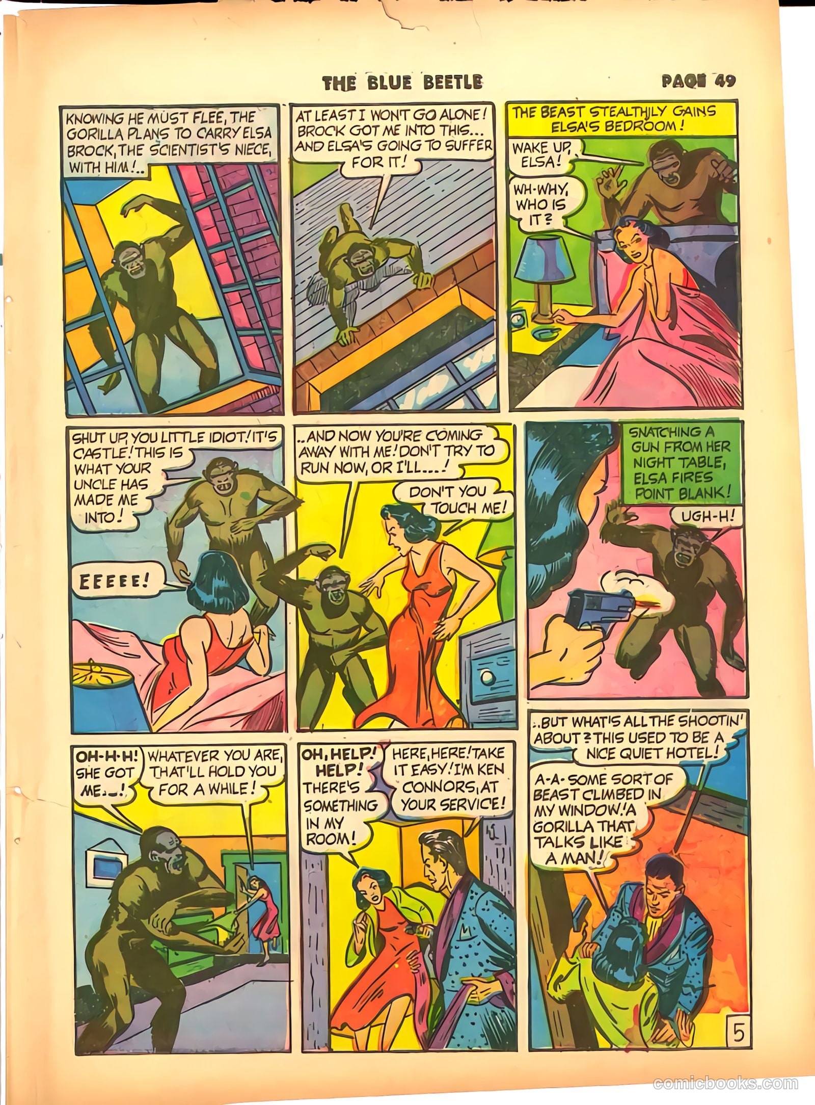 Blue Beetle #9 — page 50 of 67