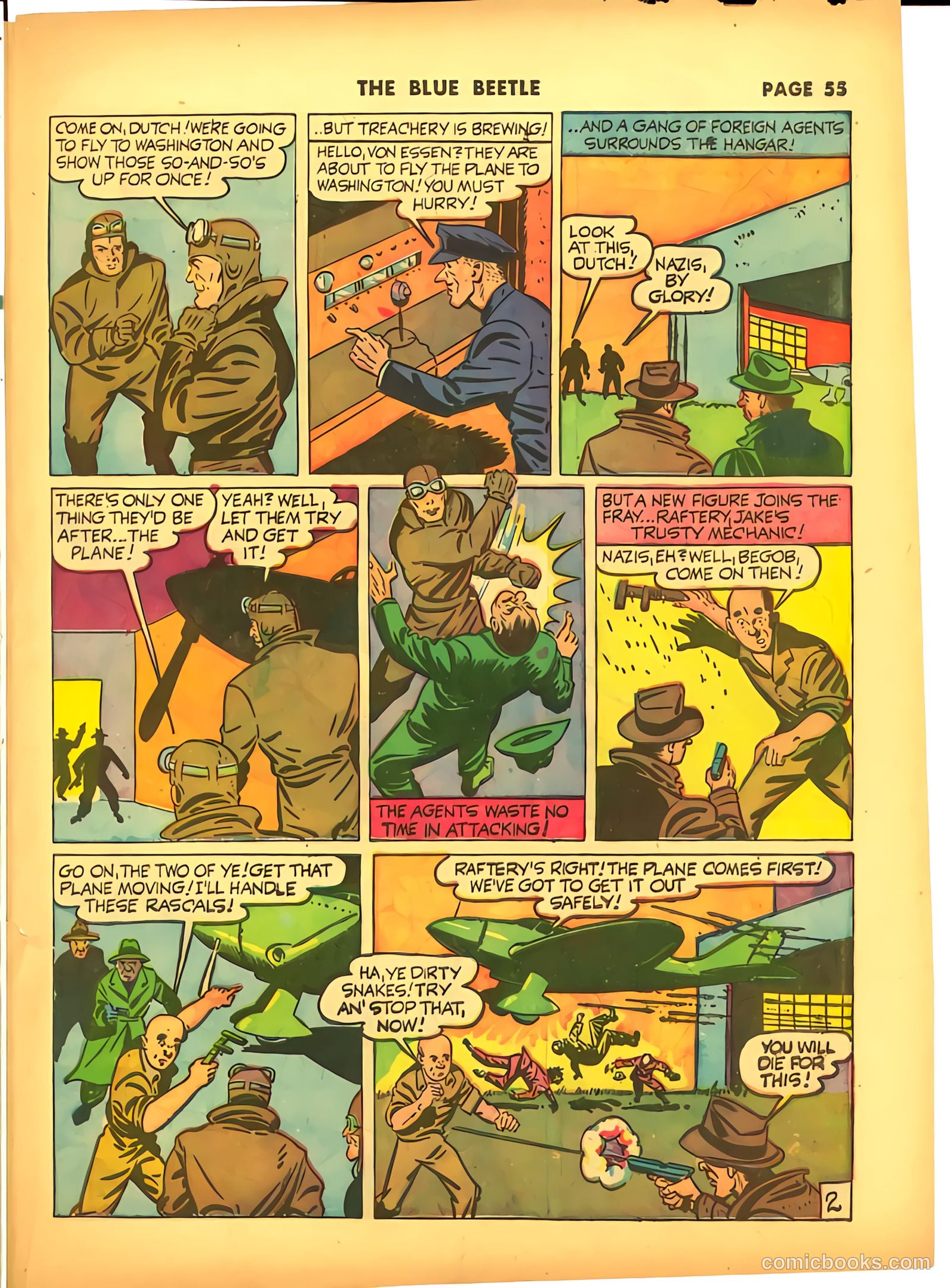 Blue Beetle #9 — page 56 of 67
