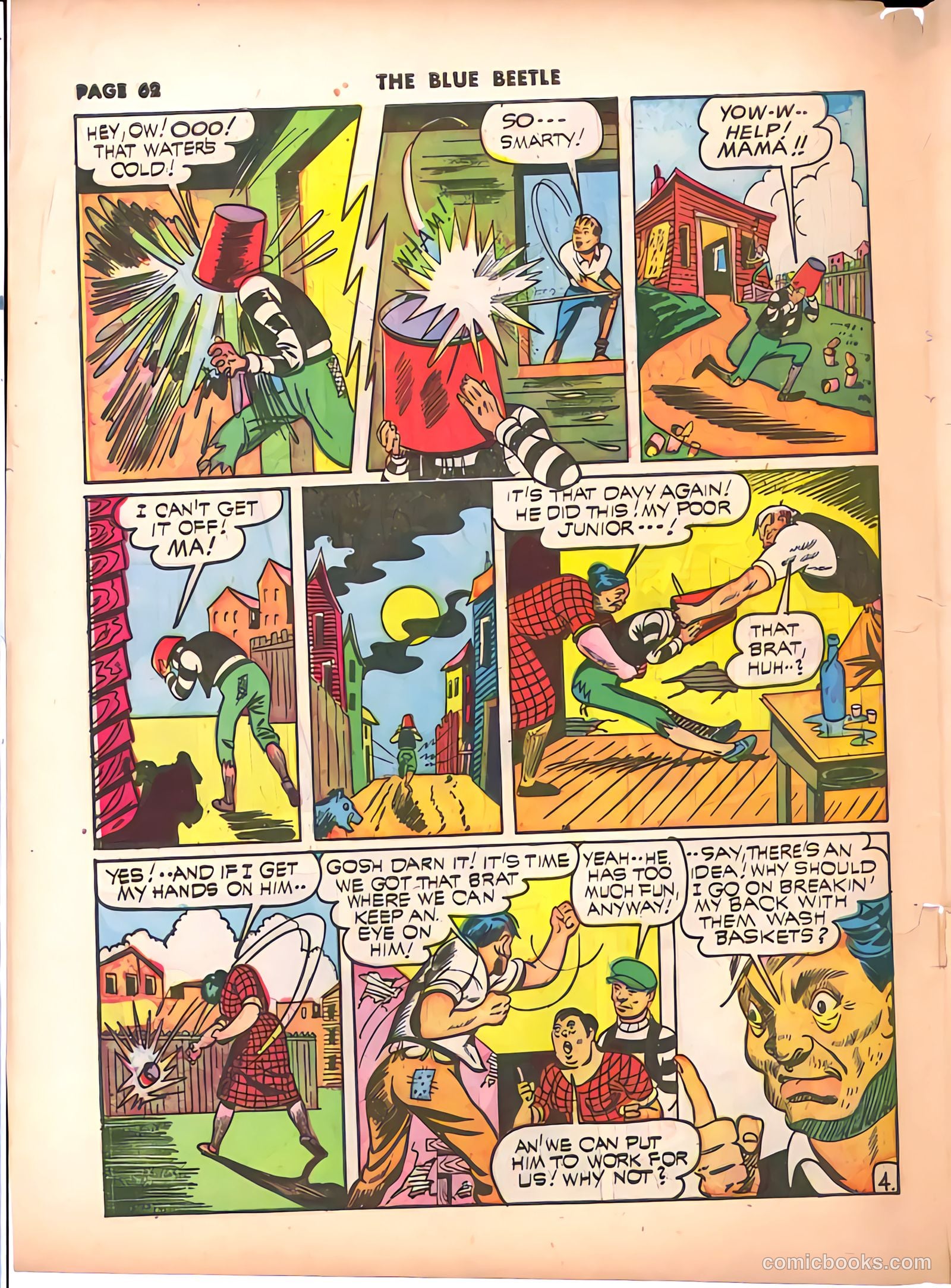 Blue Beetle #9 — page 63 of 67