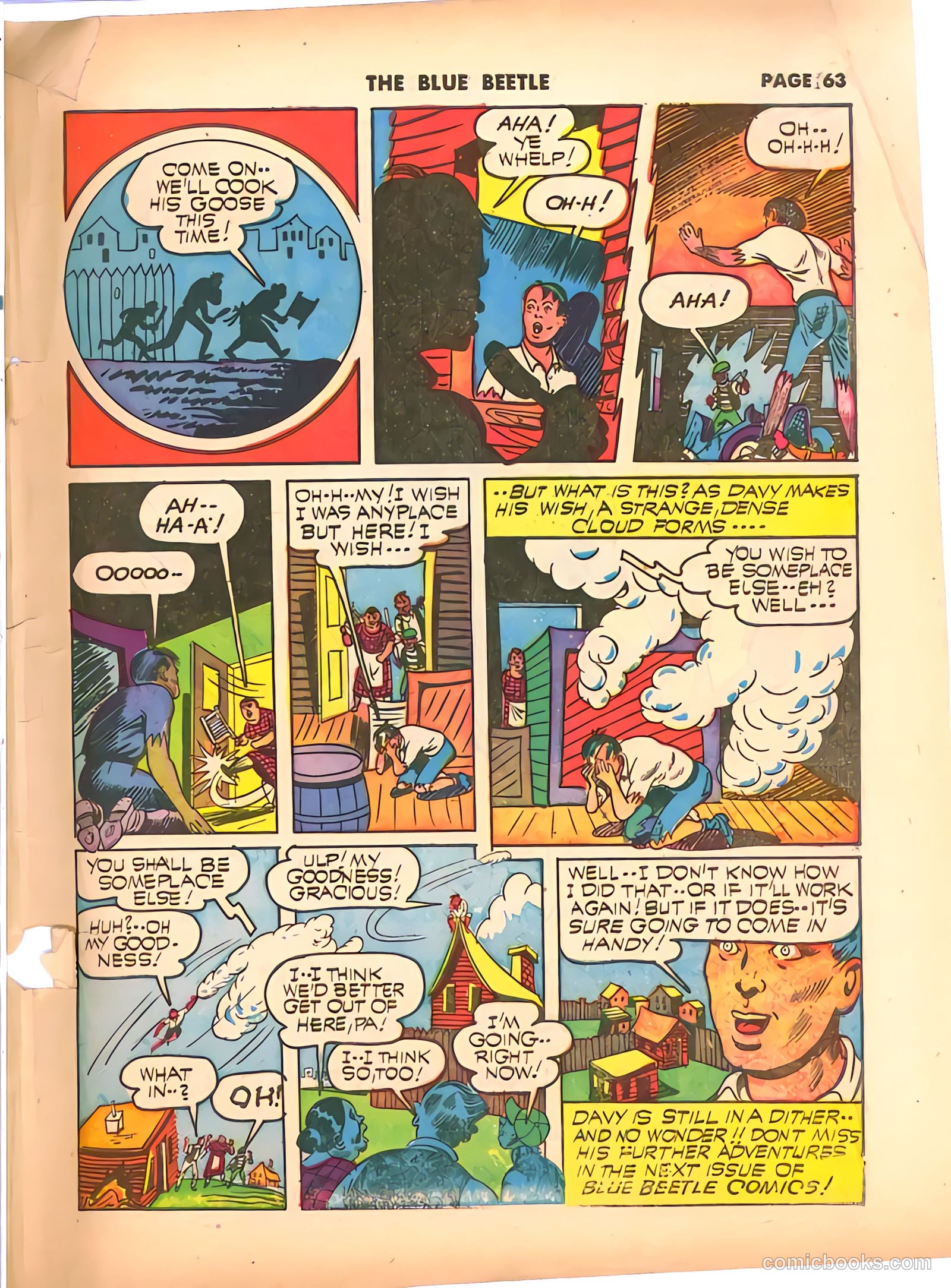 Blue Beetle #9 — page 64 of 67