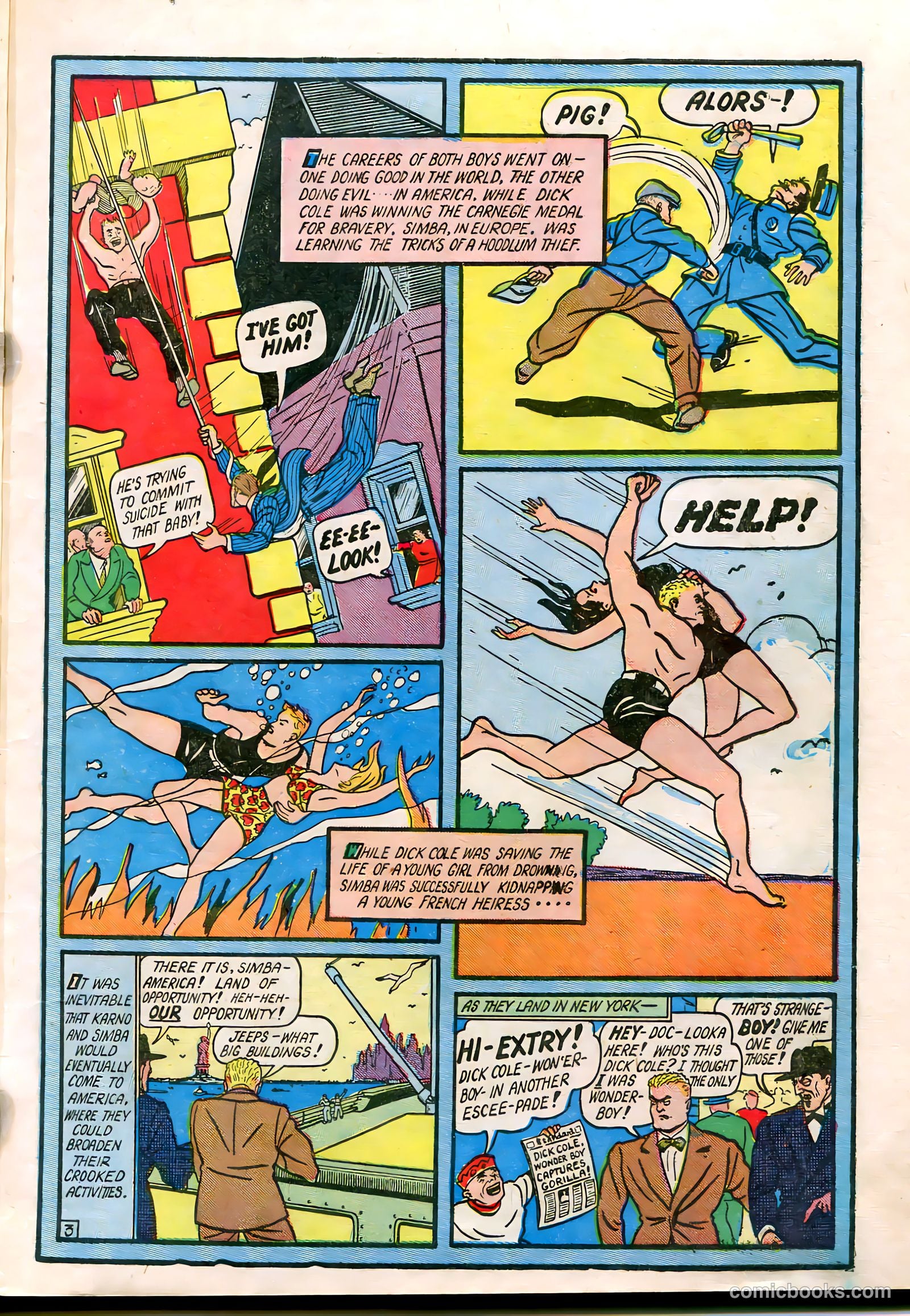 Blue Bolt #1 — page 6 of 69