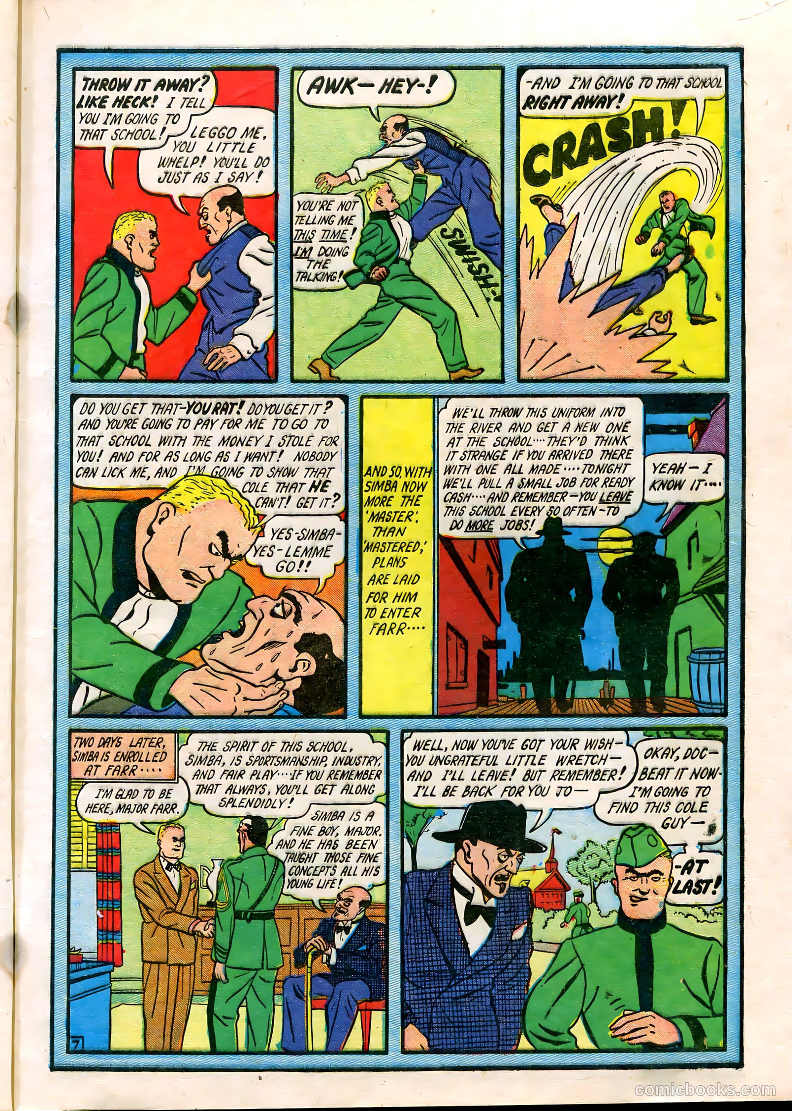 Blue Bolt #1 — page 10 of 69