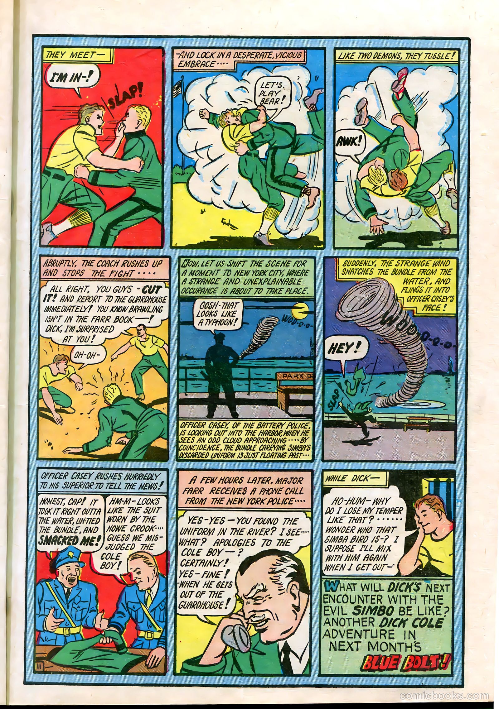 Blue Bolt #1 — page 14 of 69
