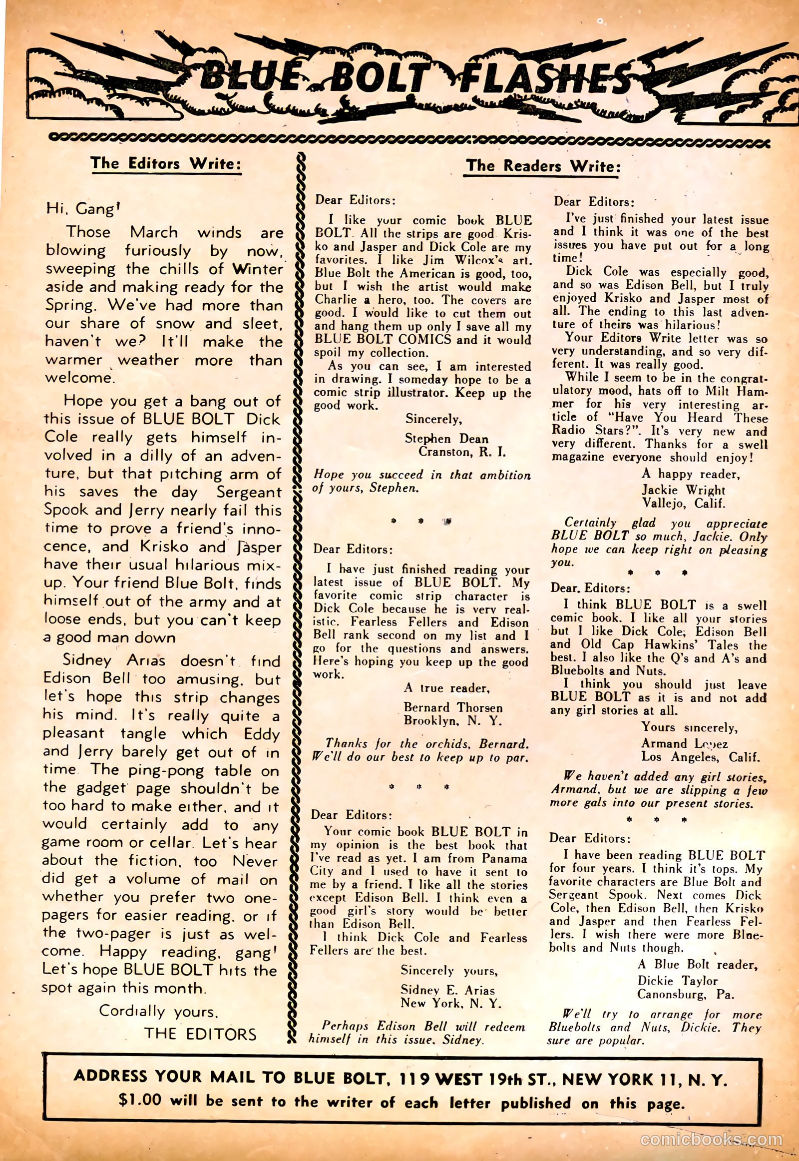 Blue Bolt #10 — page 2 of 52
