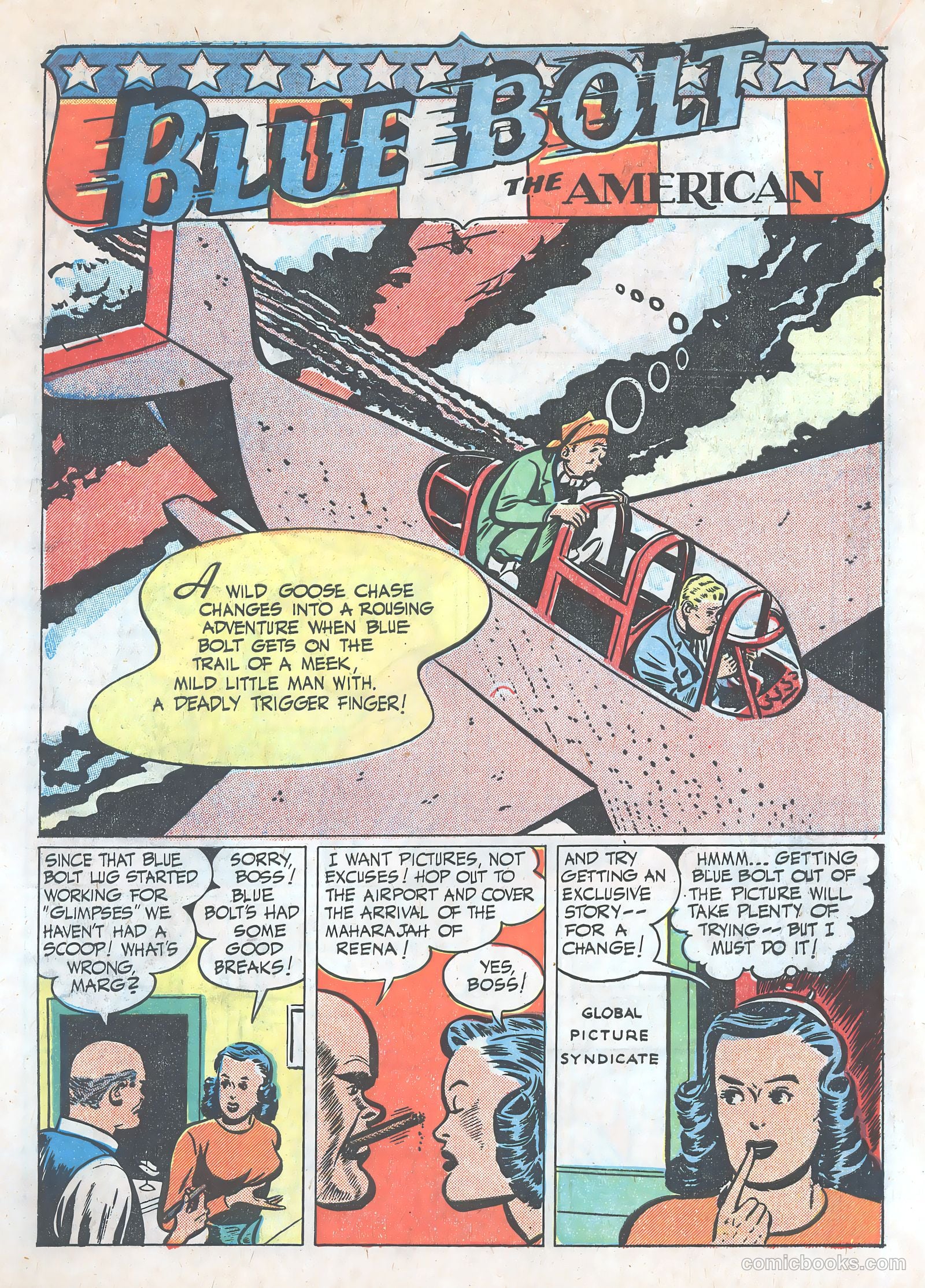 Blue Bolt #102 — page 3 of 36